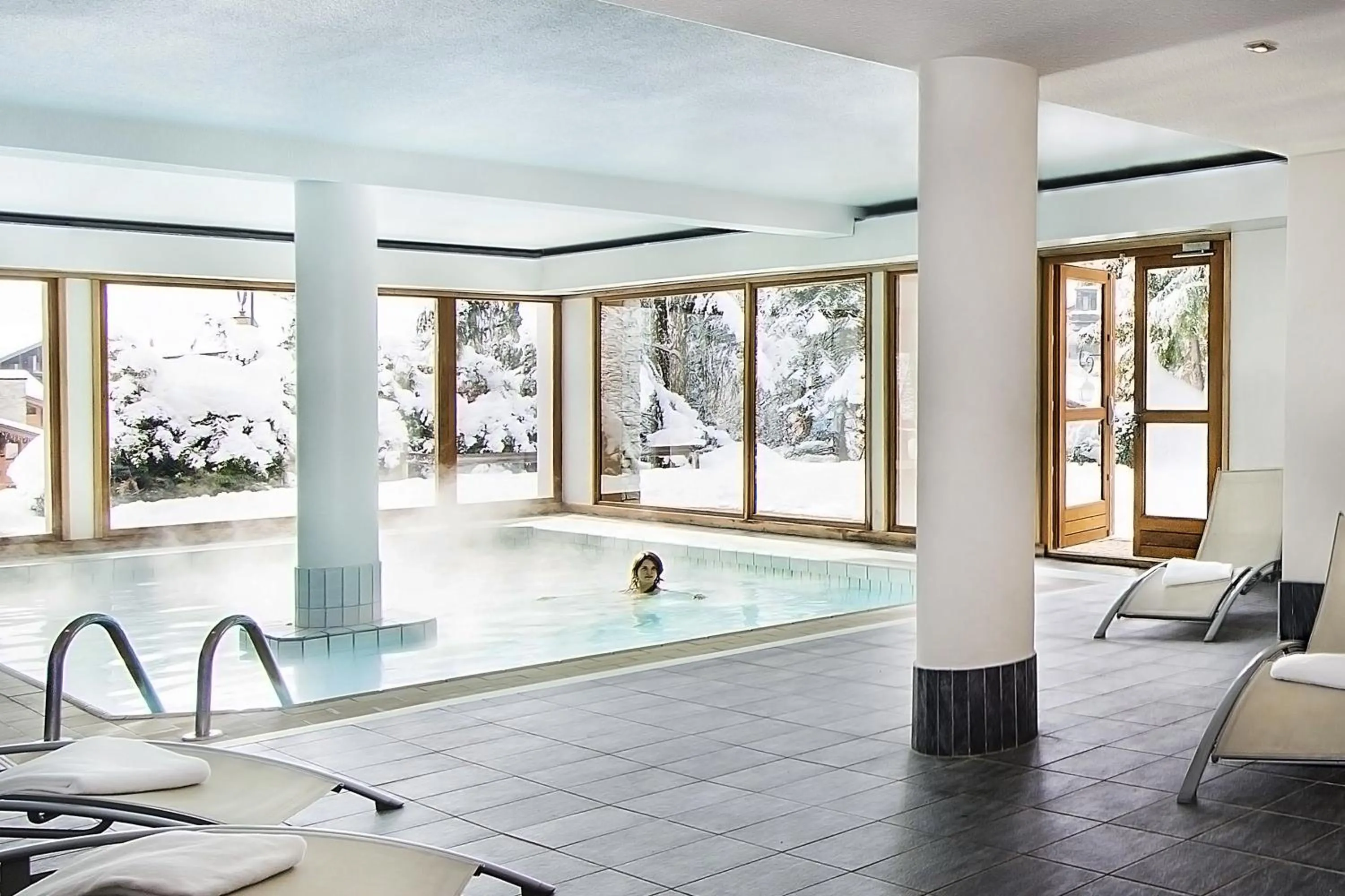 Spa and wellness centre/facilities in Hotel Alpen Roc