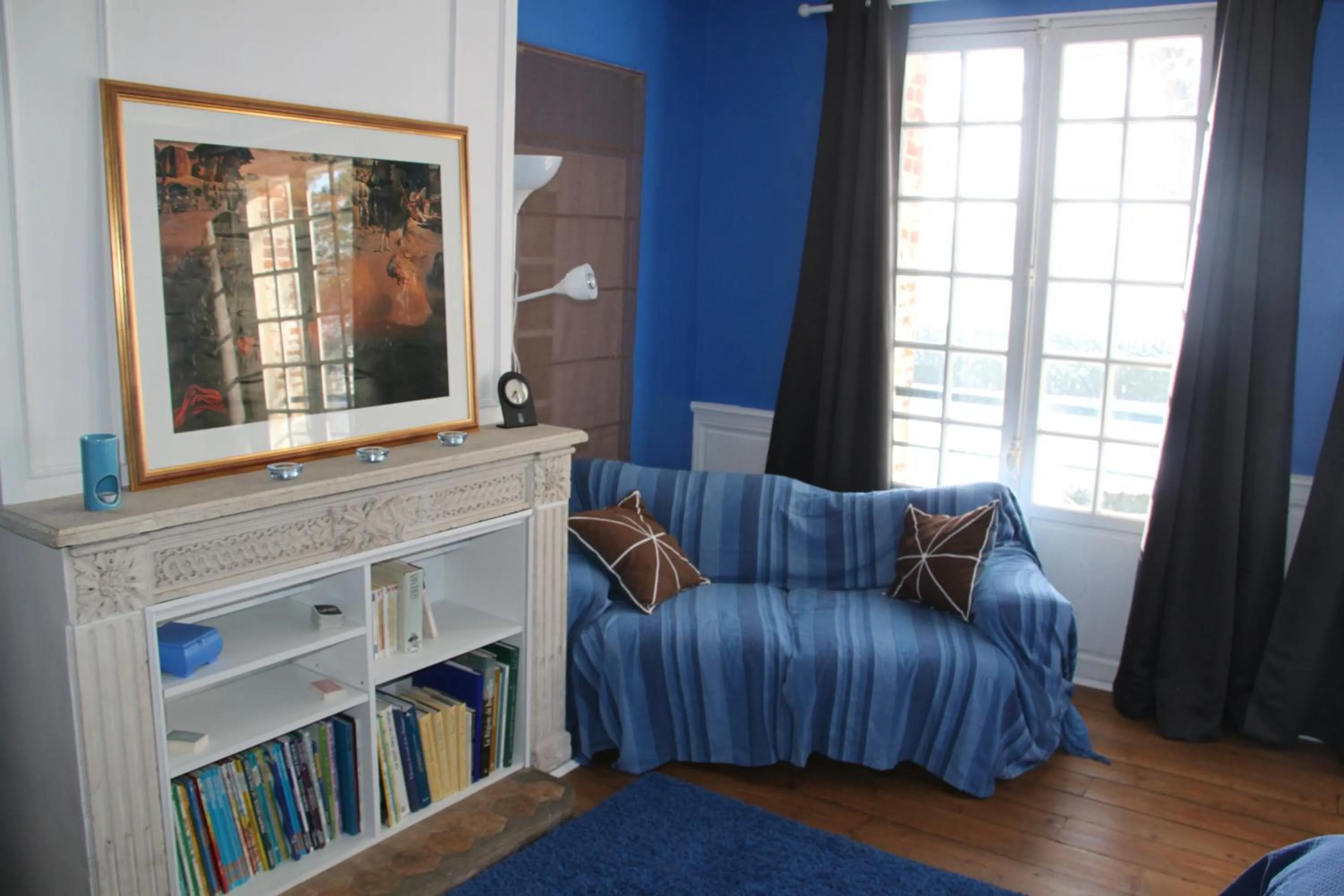 Bed in Chambres d'hôtes Manoir du Buquet