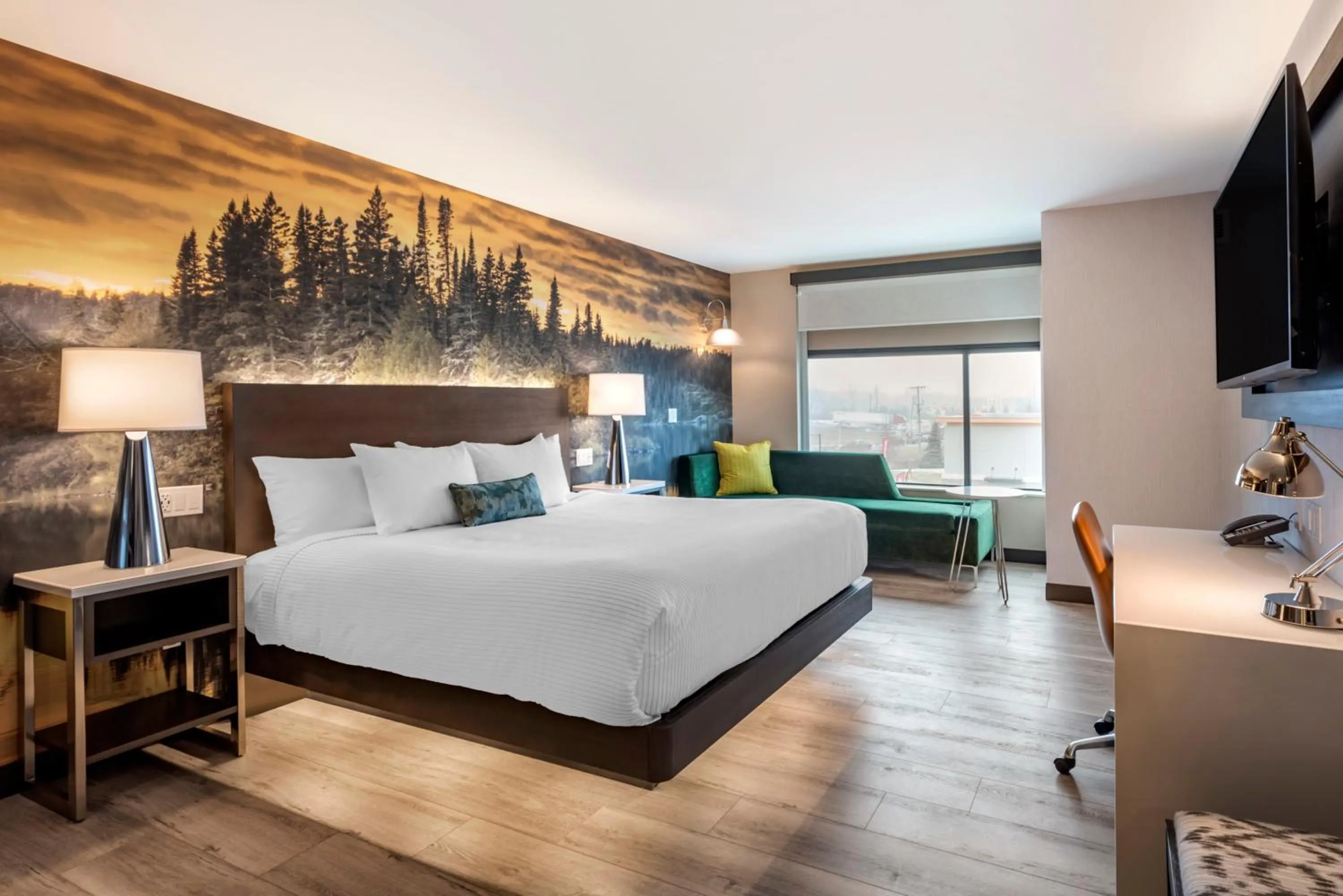 Bedroom, Bed in Cambria Hotel Shelby Township - Detroit Utica