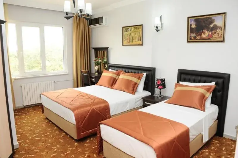 Bed in Hotel Kuk Bed in Hotel Kuk