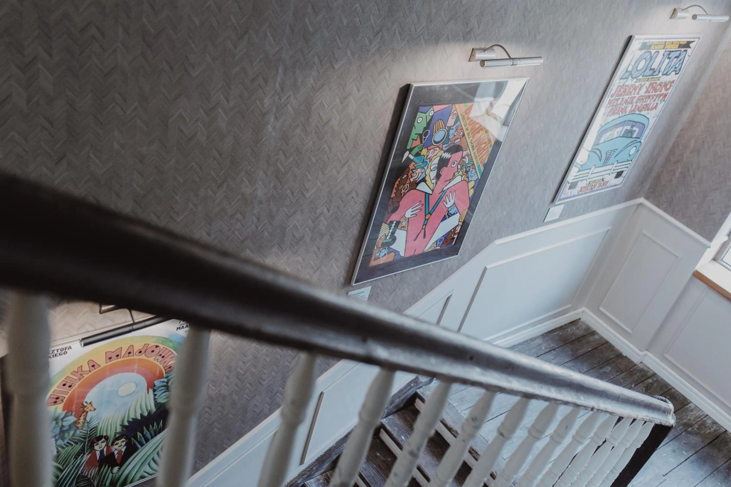 Decorative detail in Stare Kino Cinema Residence