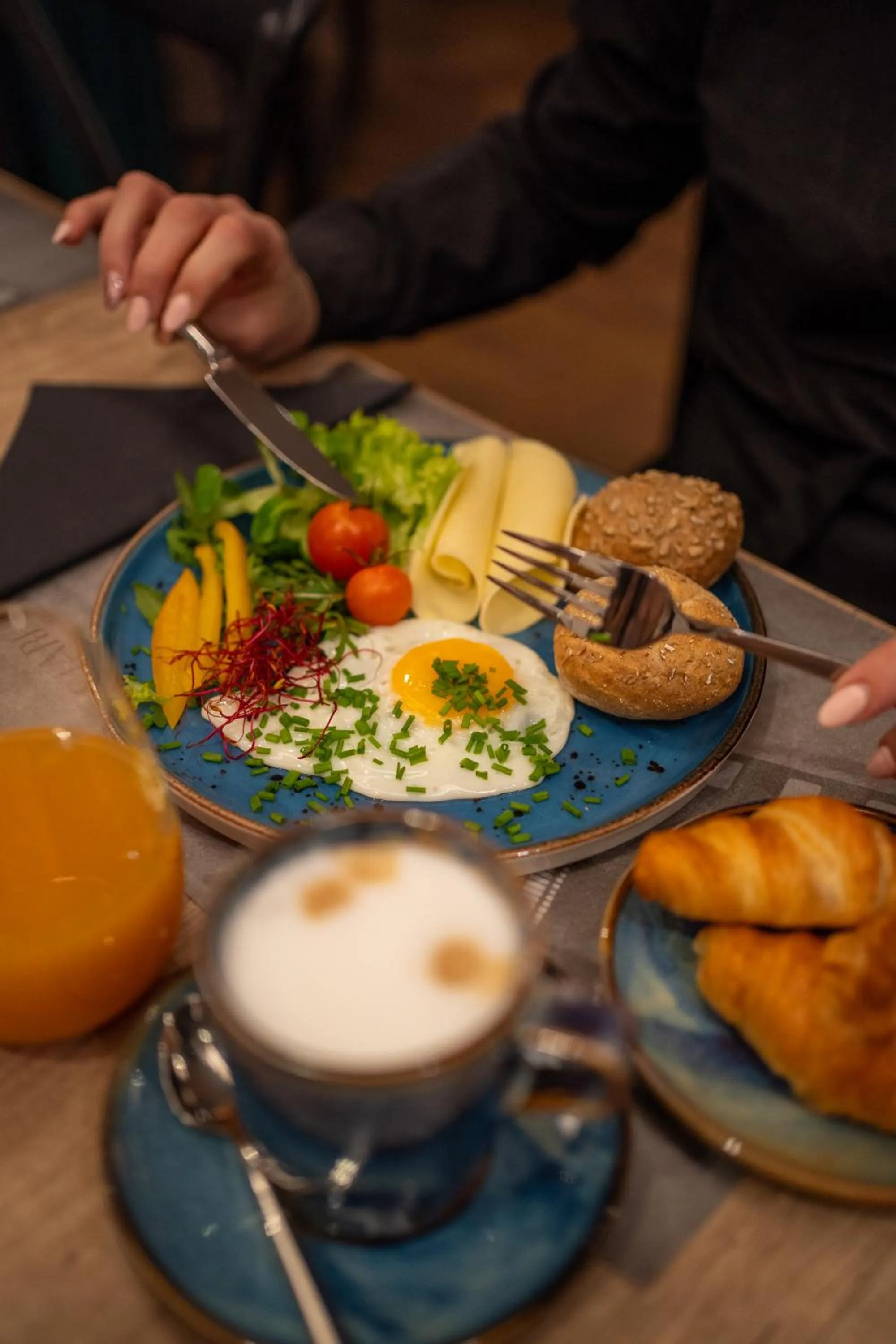 Breakfast in Stare Kino Cinema Residence