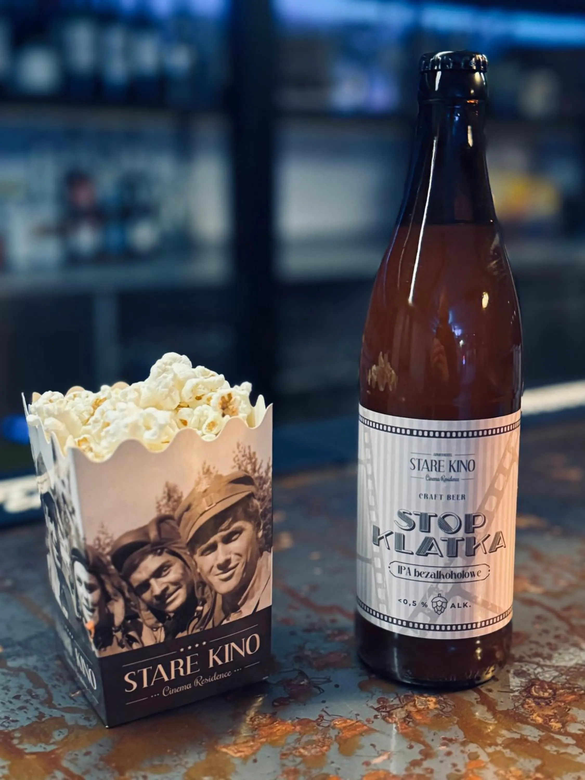 Lounge or bar in Stare Kino Cinema Residence