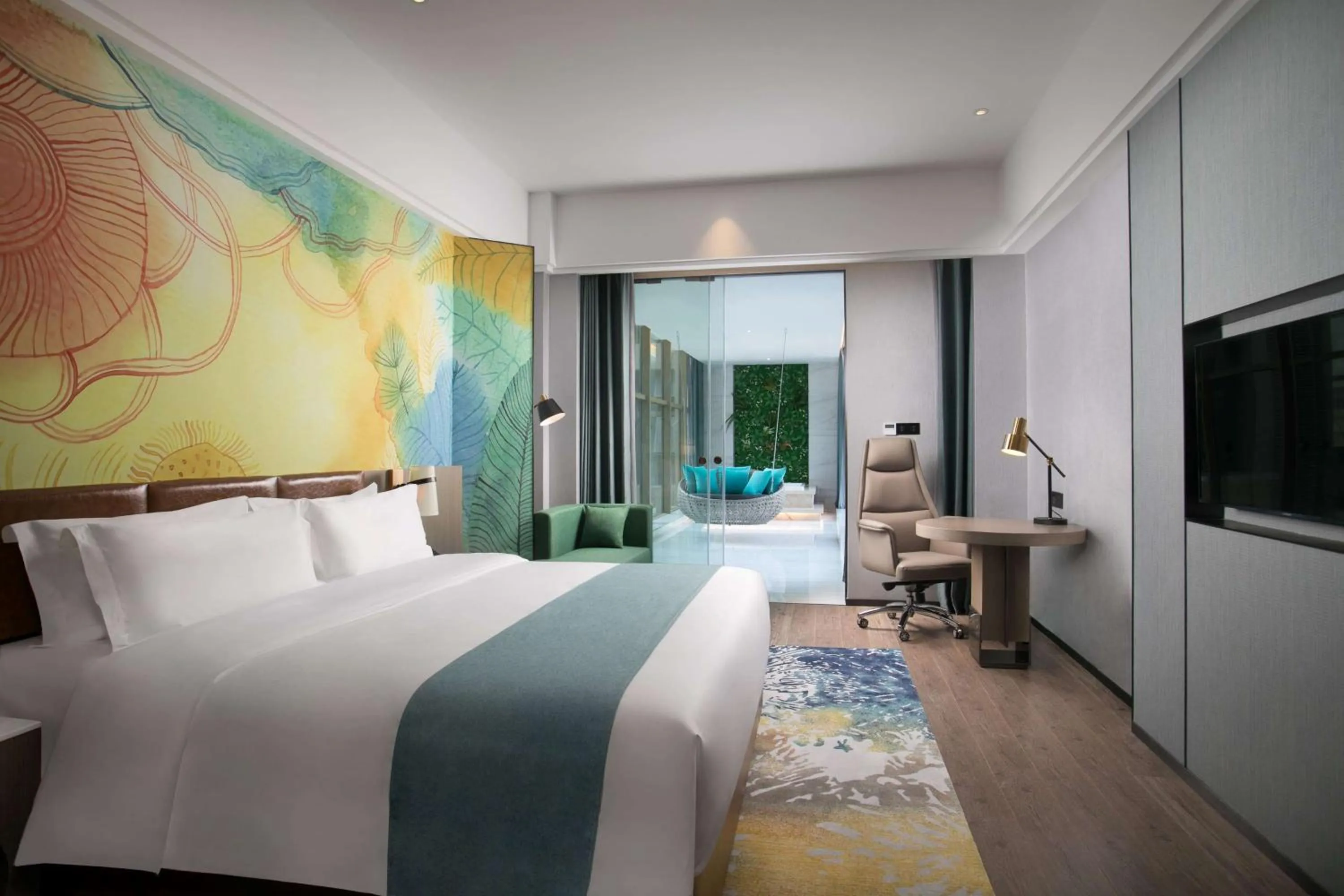 Photo of the whole room in Ramada Encore by Wyndham Guangzhou South