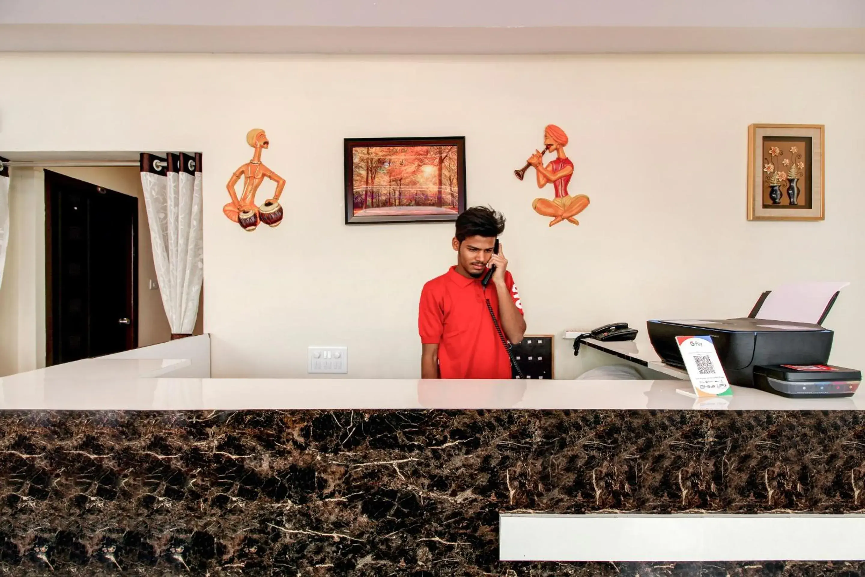 Lobby or reception in Hotel Blue House Lobby or reception in Hotel Blue House