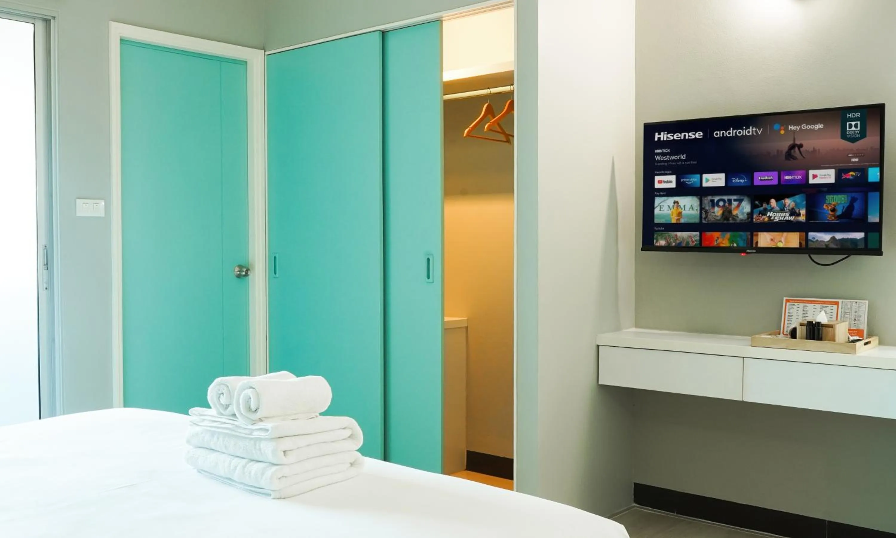 TV and multimedia, Bed in Fullroom 77 Srinakarin