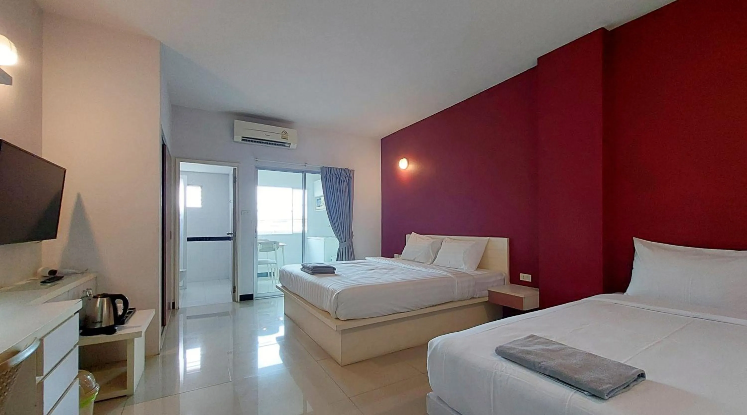 TV and multimedia, Bed in Fullroom 77 Srinakarin