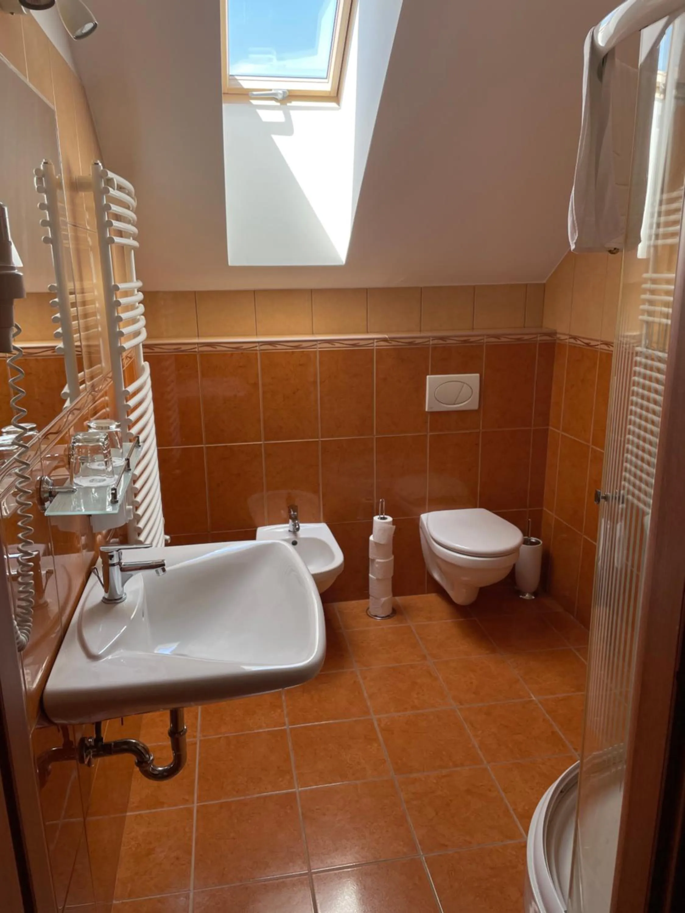 Bathroom in Mayer Pince Panzió