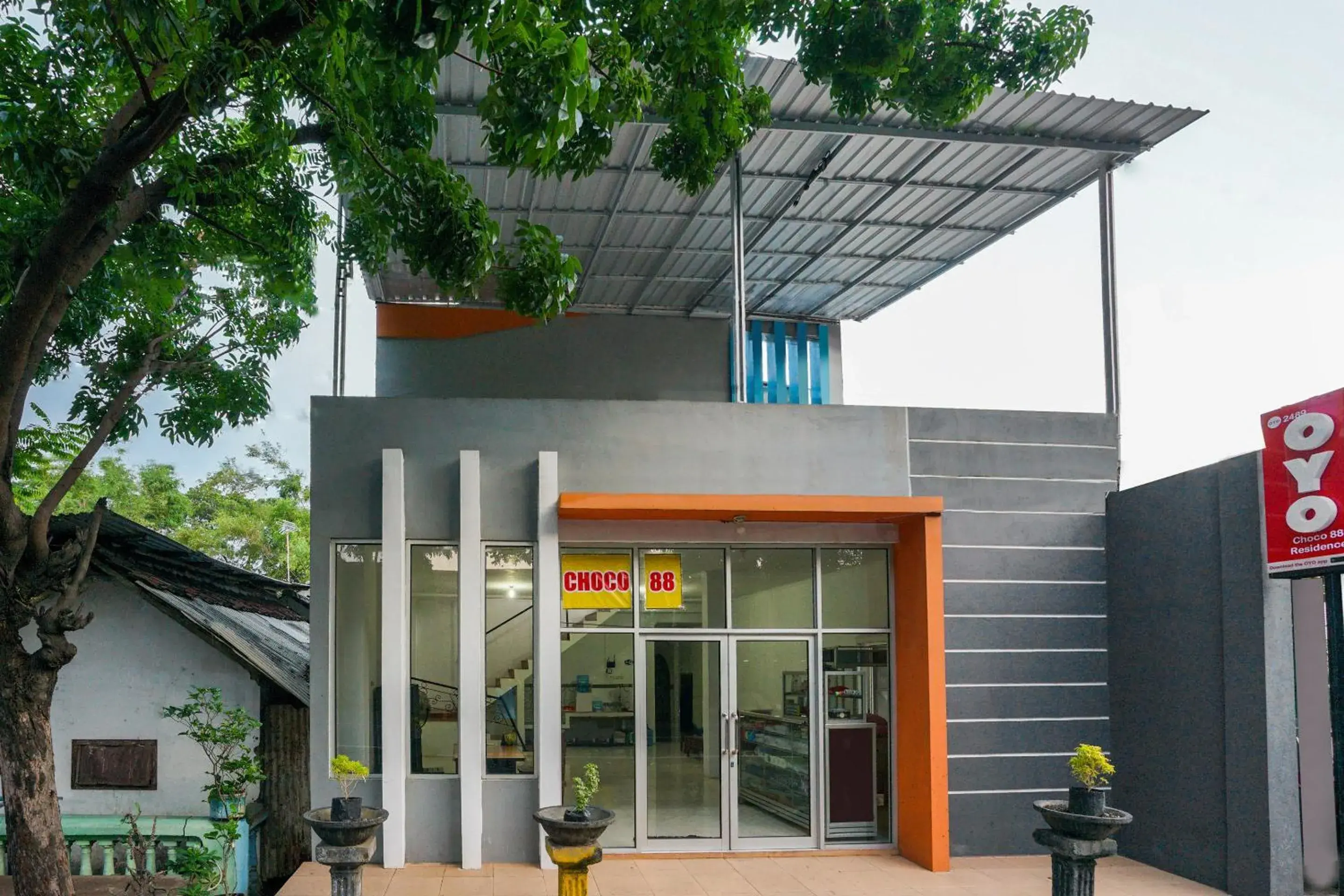 Facade/entrance in Hotel O Choco 88 Residence Facade/entrance in Hotel O Choco 88 Residence