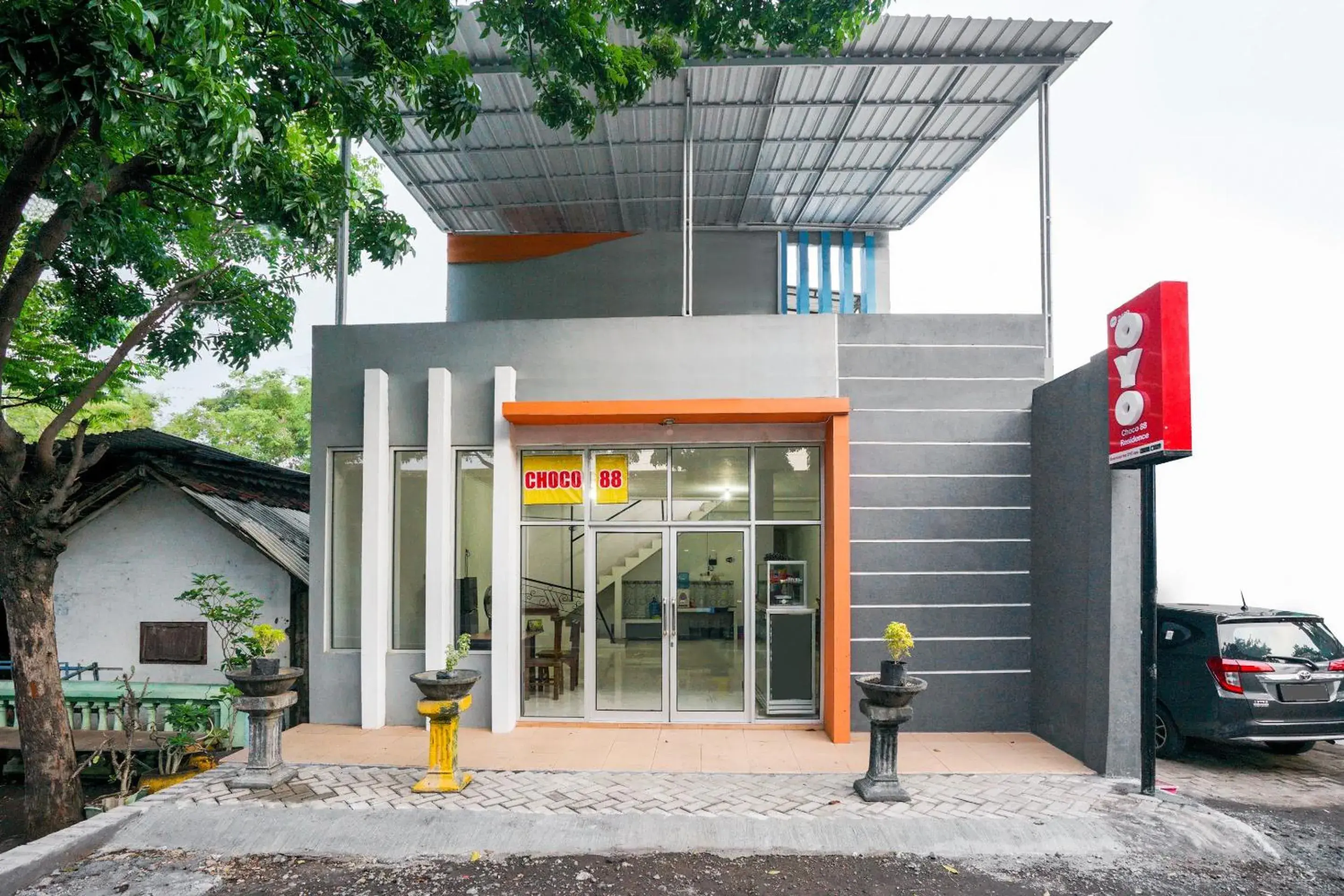 Facade/entrance in Hotel O Choco 88 Residence Facade/entrance in Hotel O Choco 88 Residence