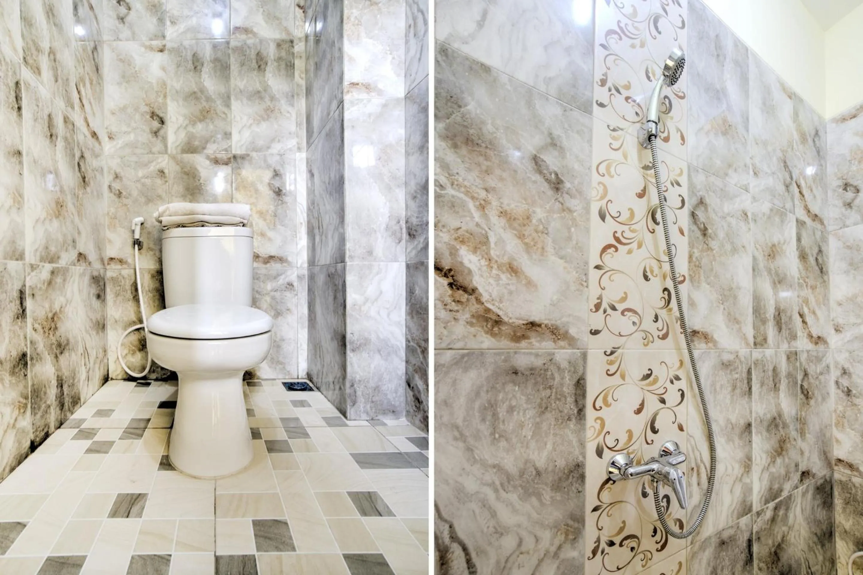 Bathroom in Hotel O Tebel 19