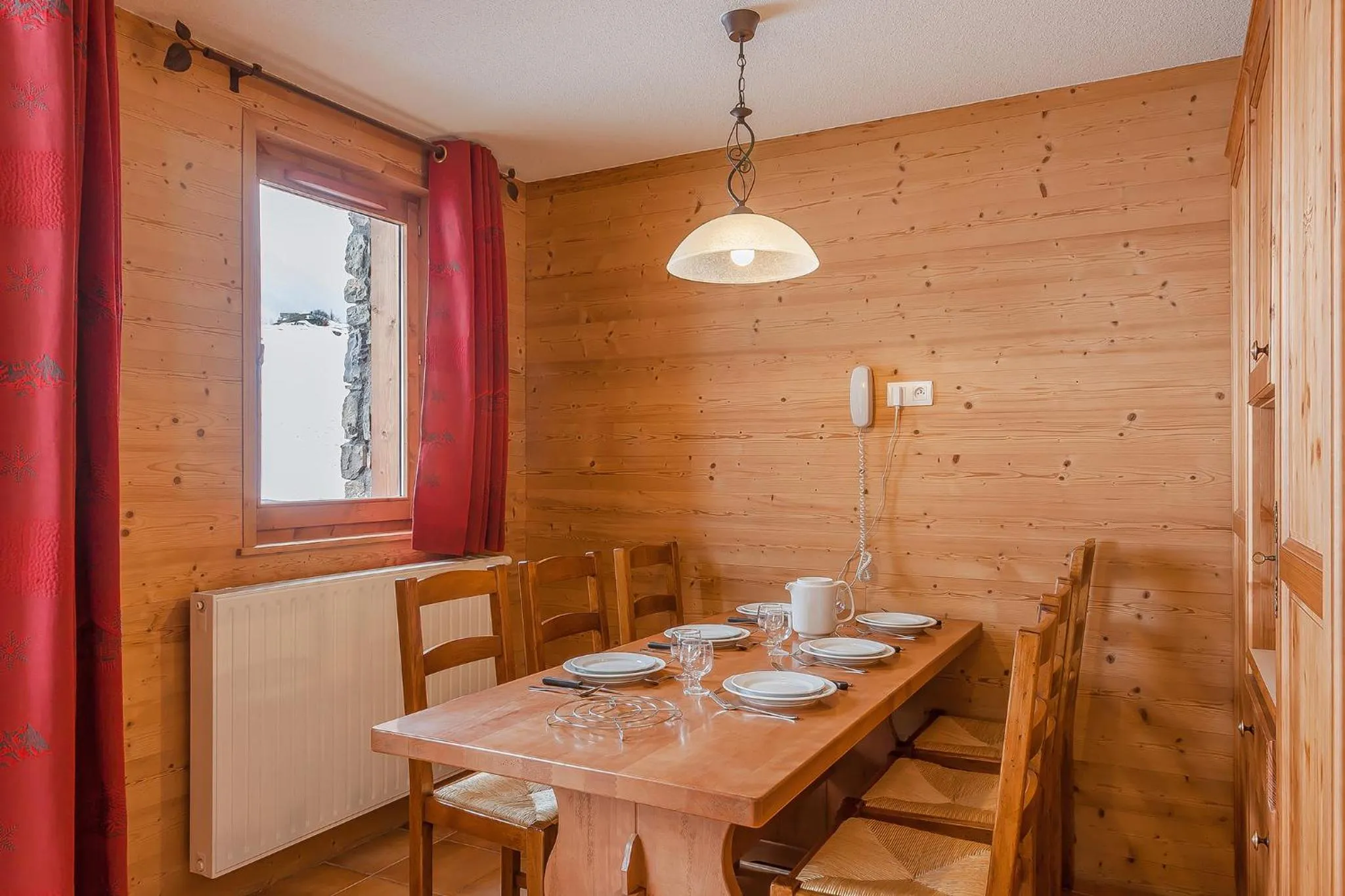 Living room in Résidence Les Balcons de Val Cenis Village