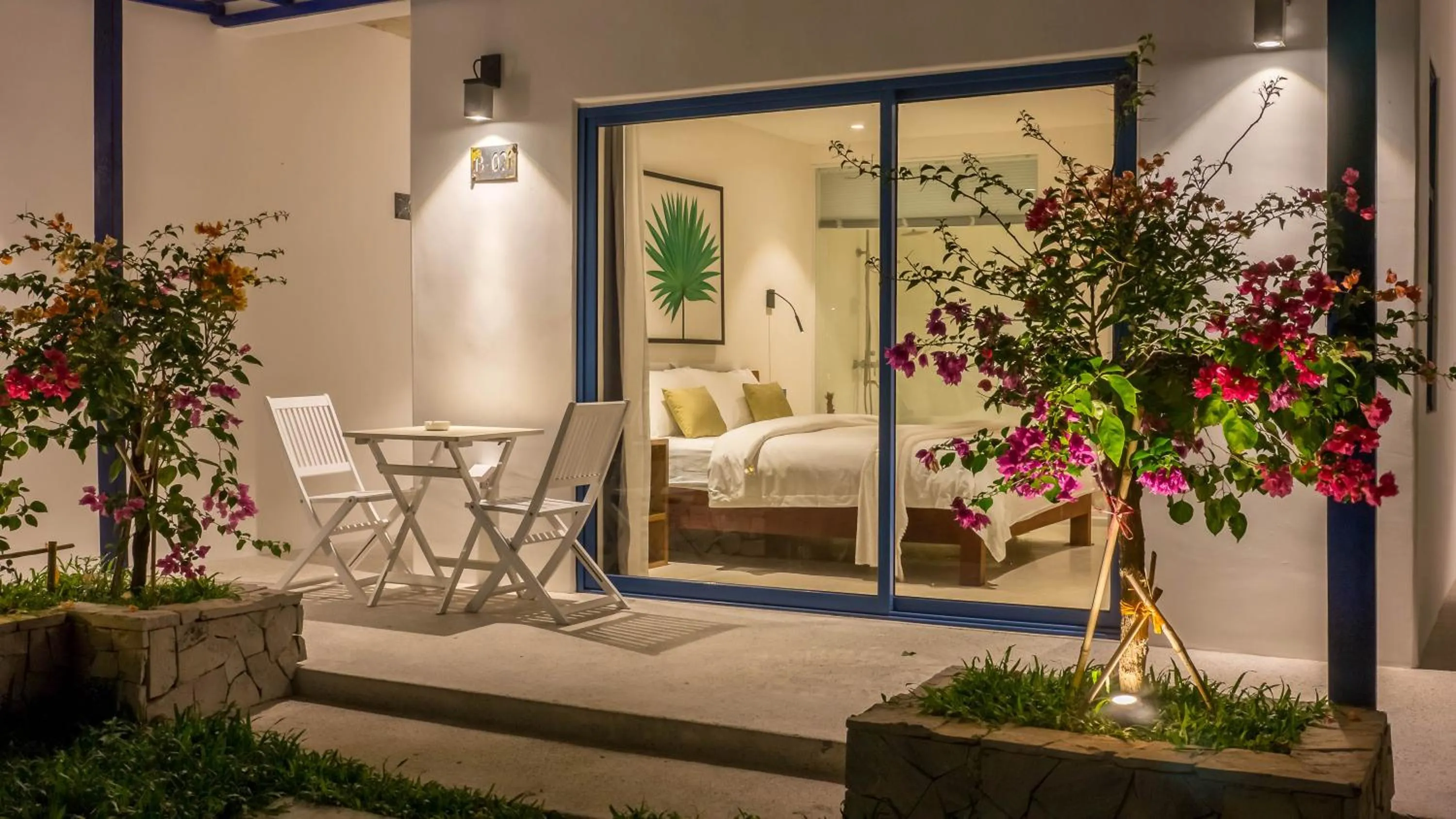 Patio in The B Resort