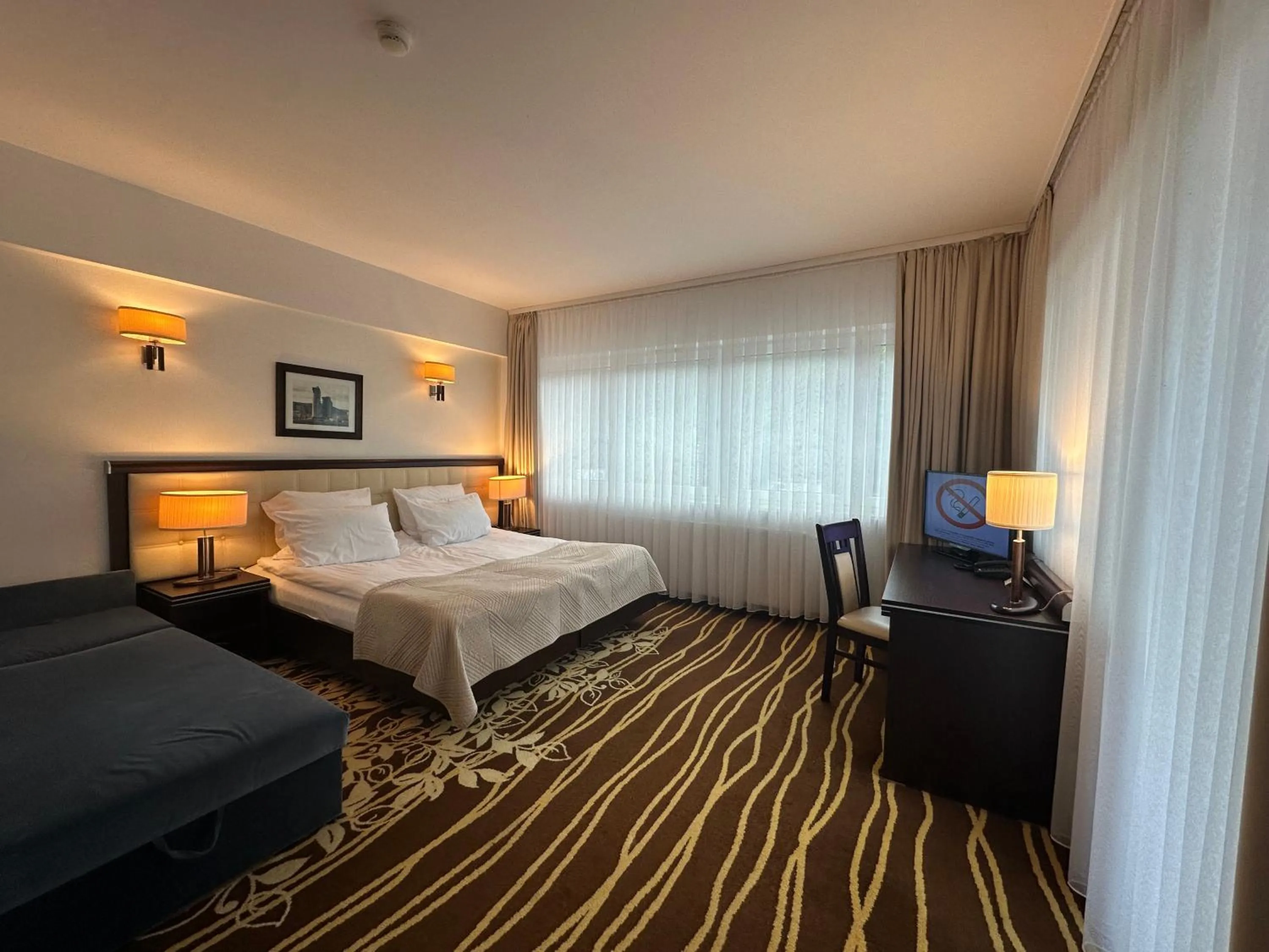 Photo of the whole room, Bed in Hotel Business Faltom Gdynia