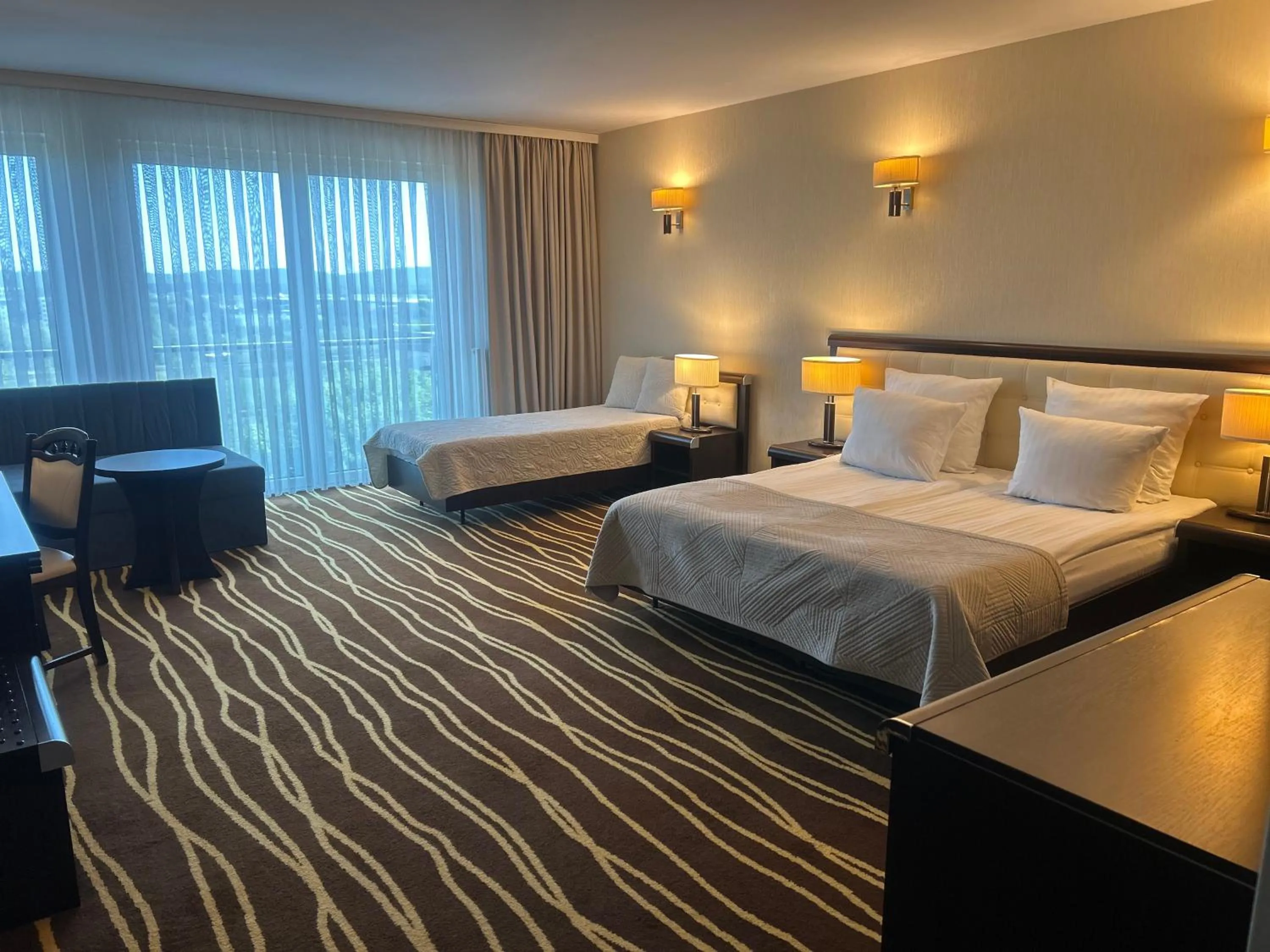 Photo of the whole room, Bed in Hotel Business Faltom Gdynia