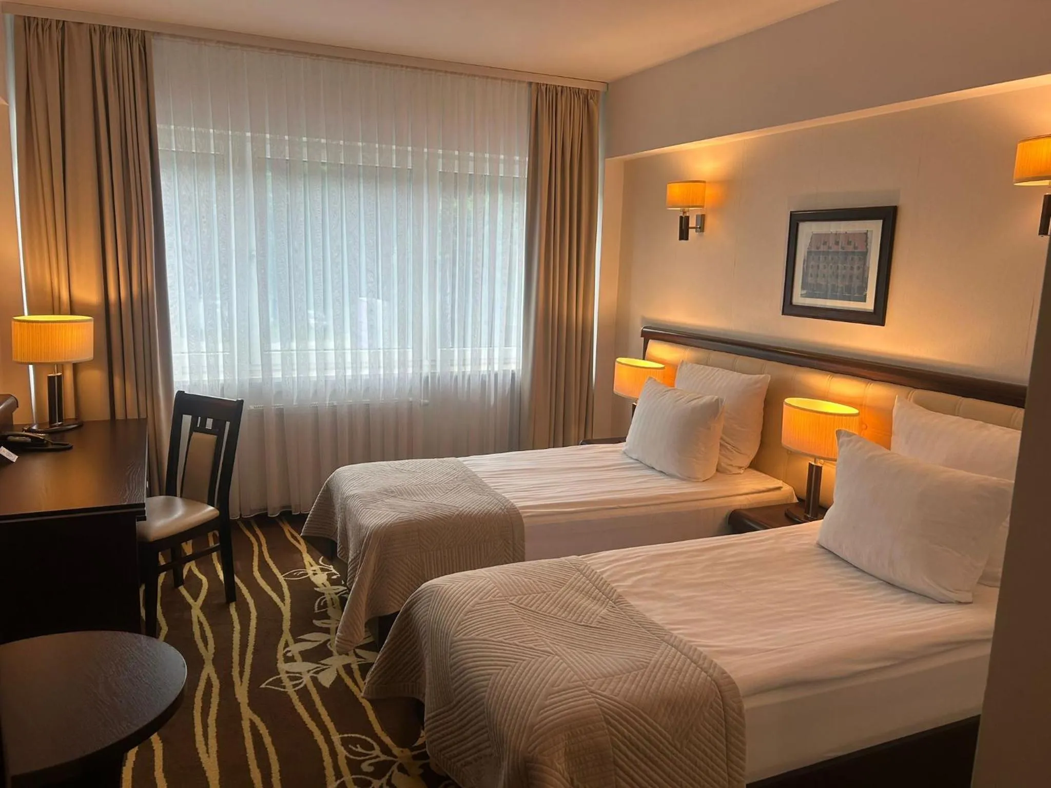 Bed in Hotel Business Faltom Gdynia