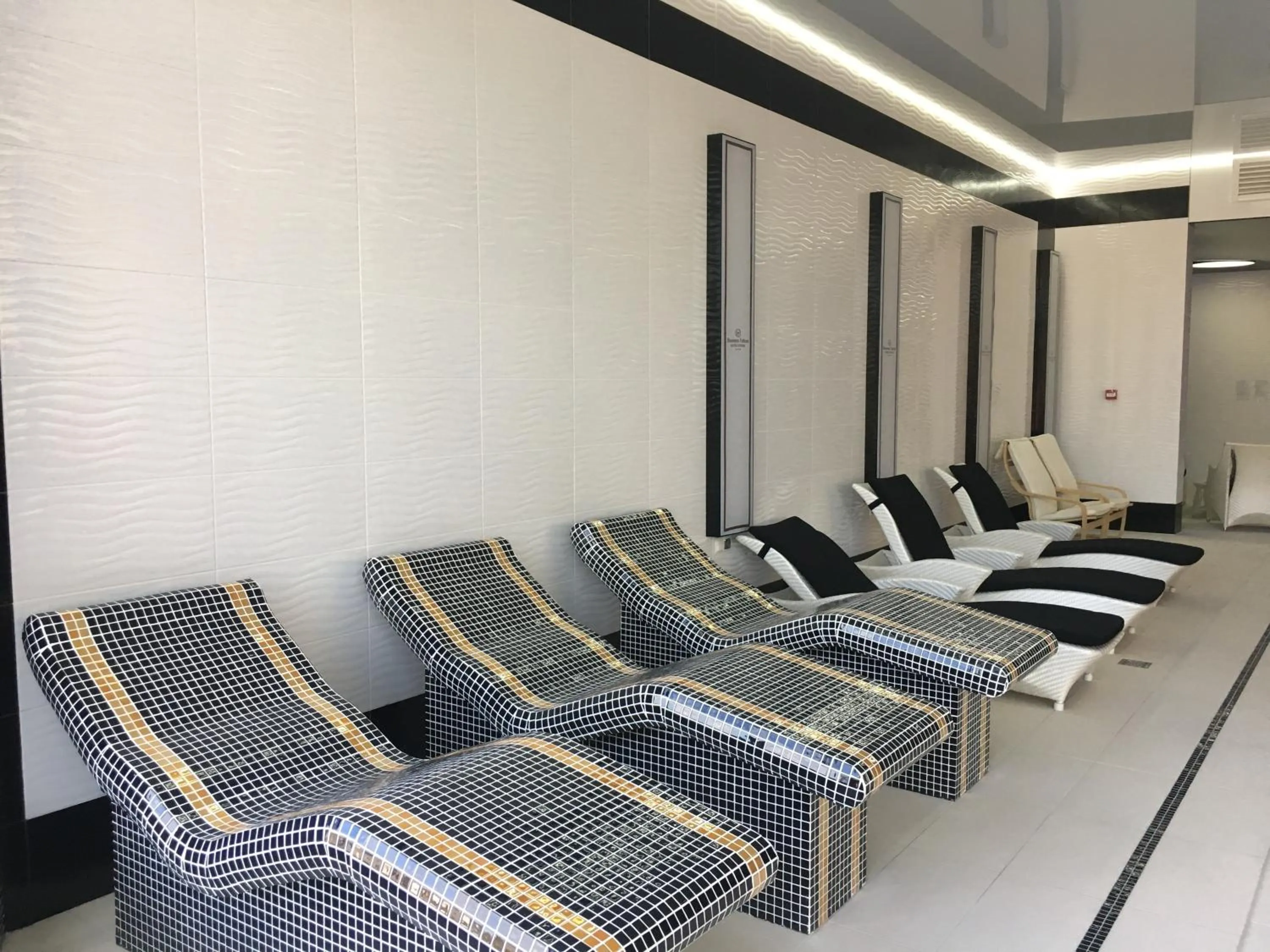 Seating area in Hotel Business Faltom Gdynia