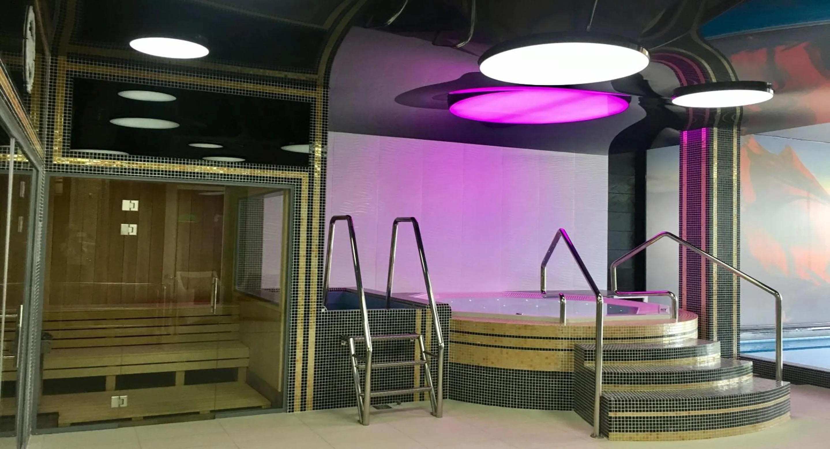 Hot Tub in Hotel Business Faltom Gdynia