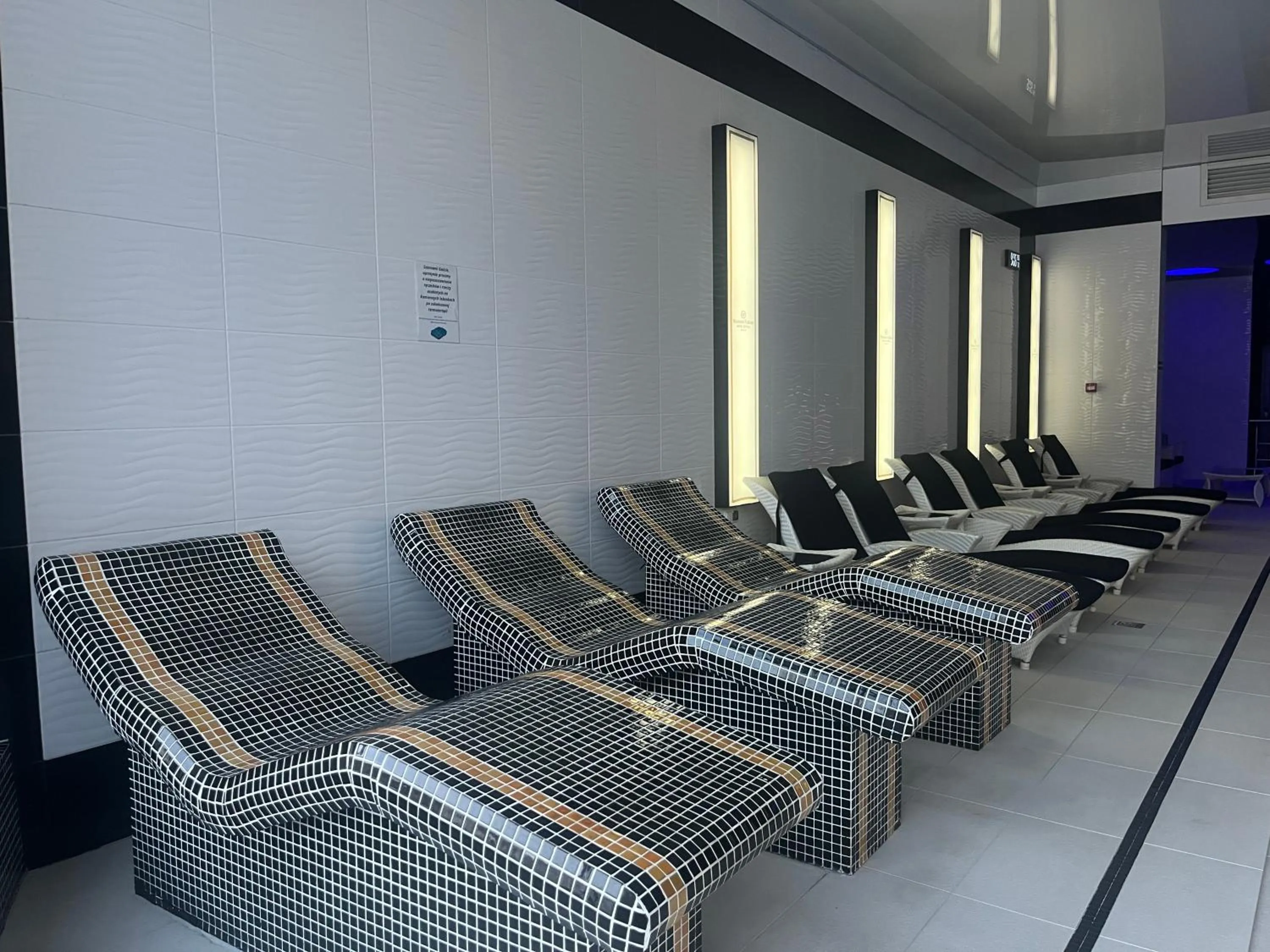 Seating area in Hotel Business Faltom Gdynia