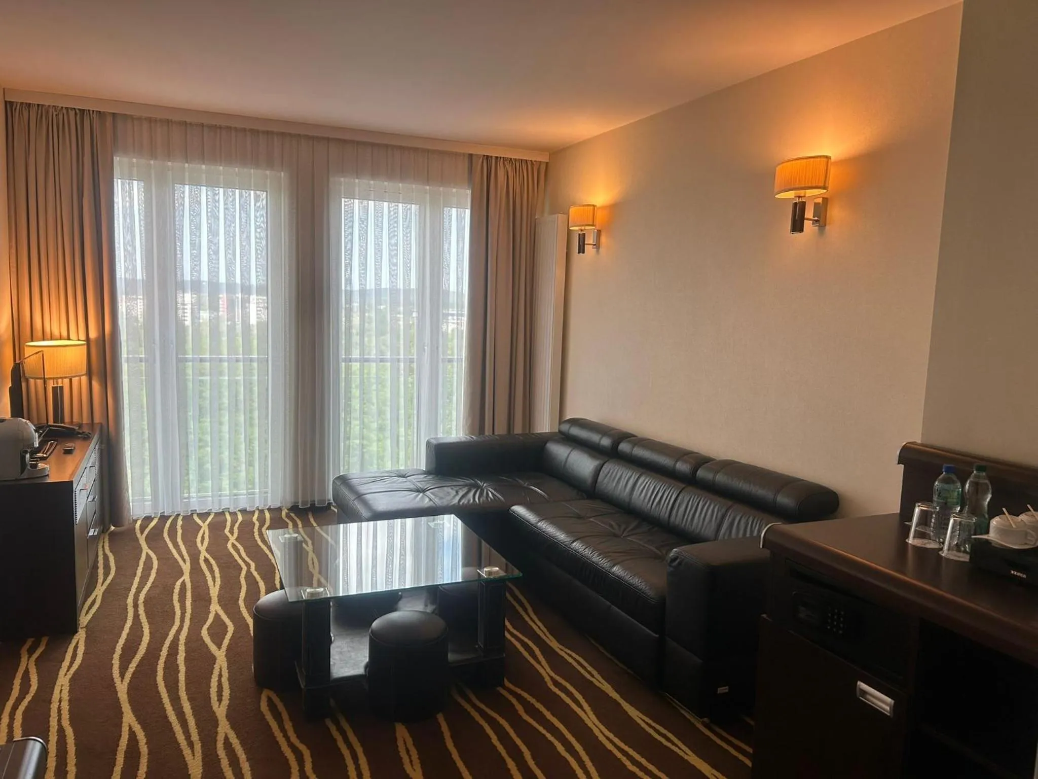 Living room in Hotel Business Faltom Gdynia