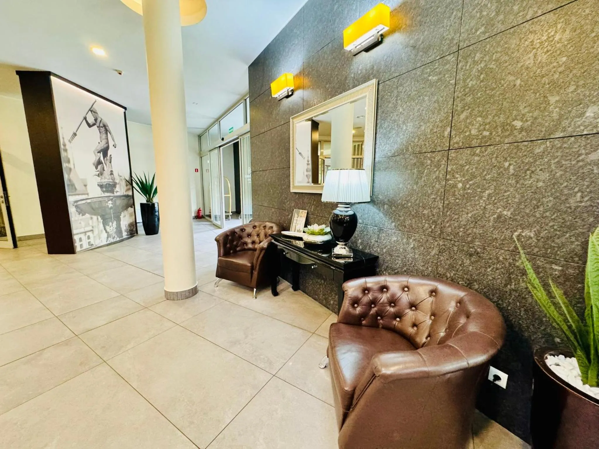 Lobby or reception in Hotel Business Faltom Gdynia