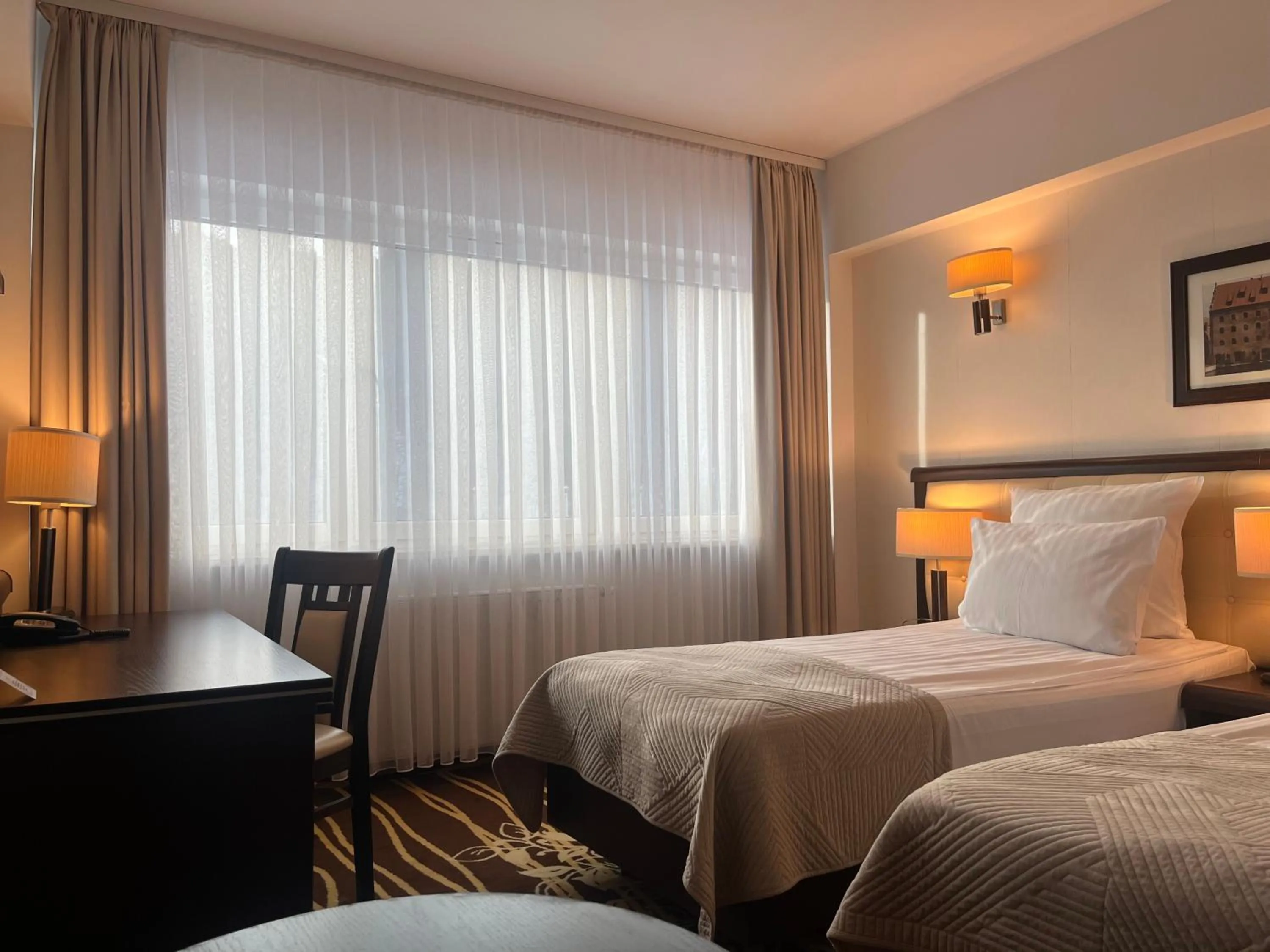 Bed in Hotel Business Faltom Gdynia