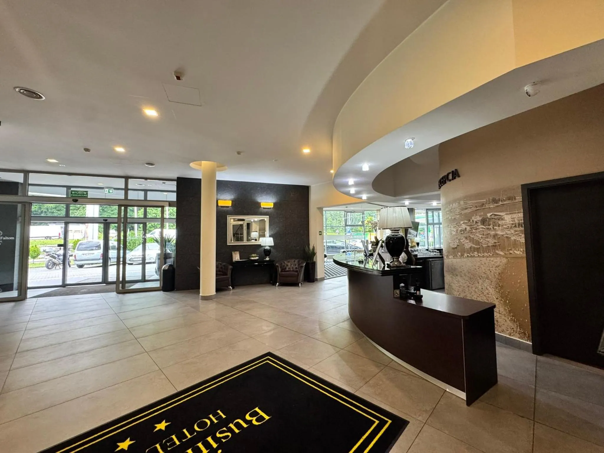 Lobby or reception in Hotel Business Faltom Gdynia