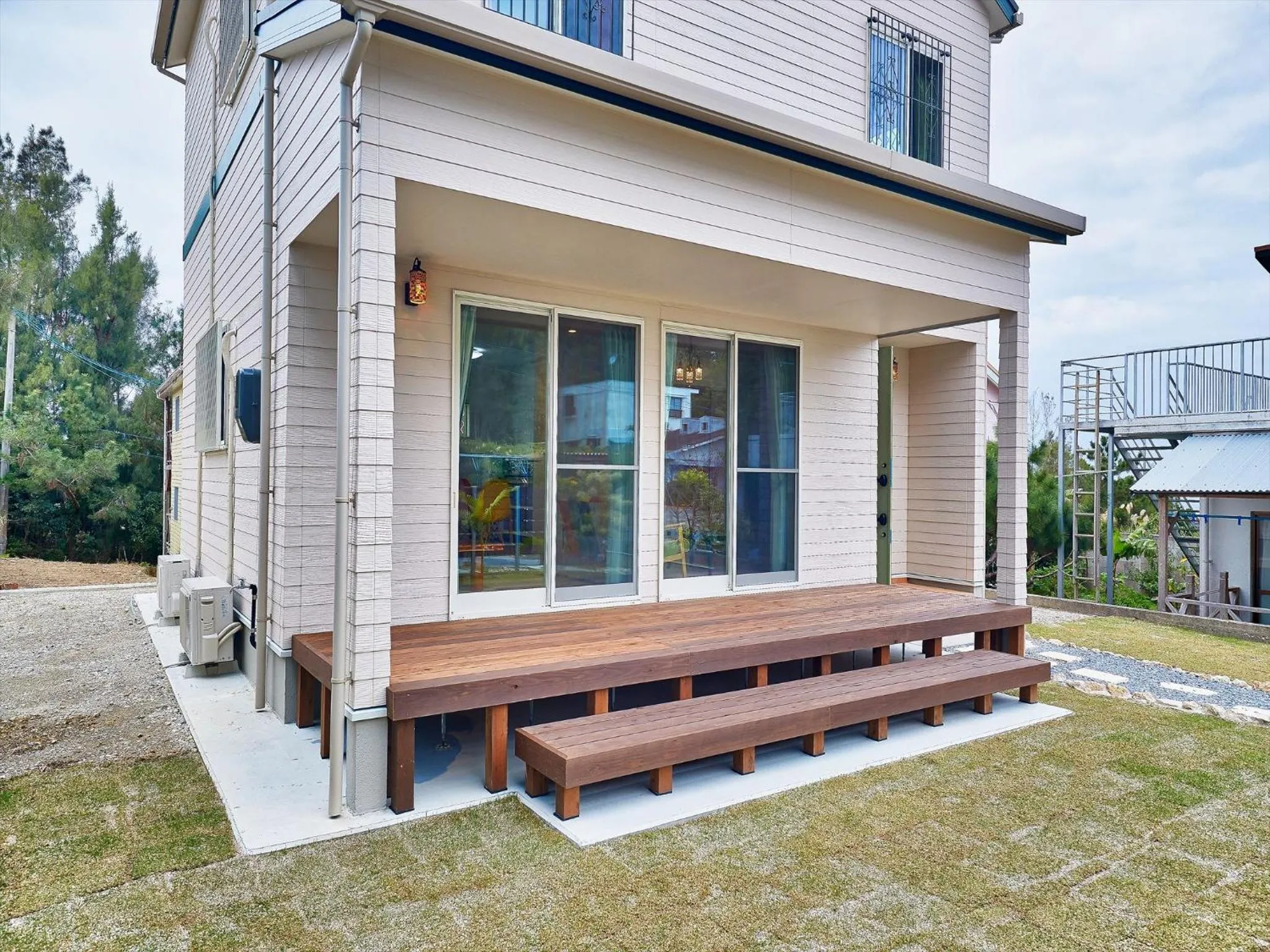 Facade/entrance in Private Villa Espacio Onna