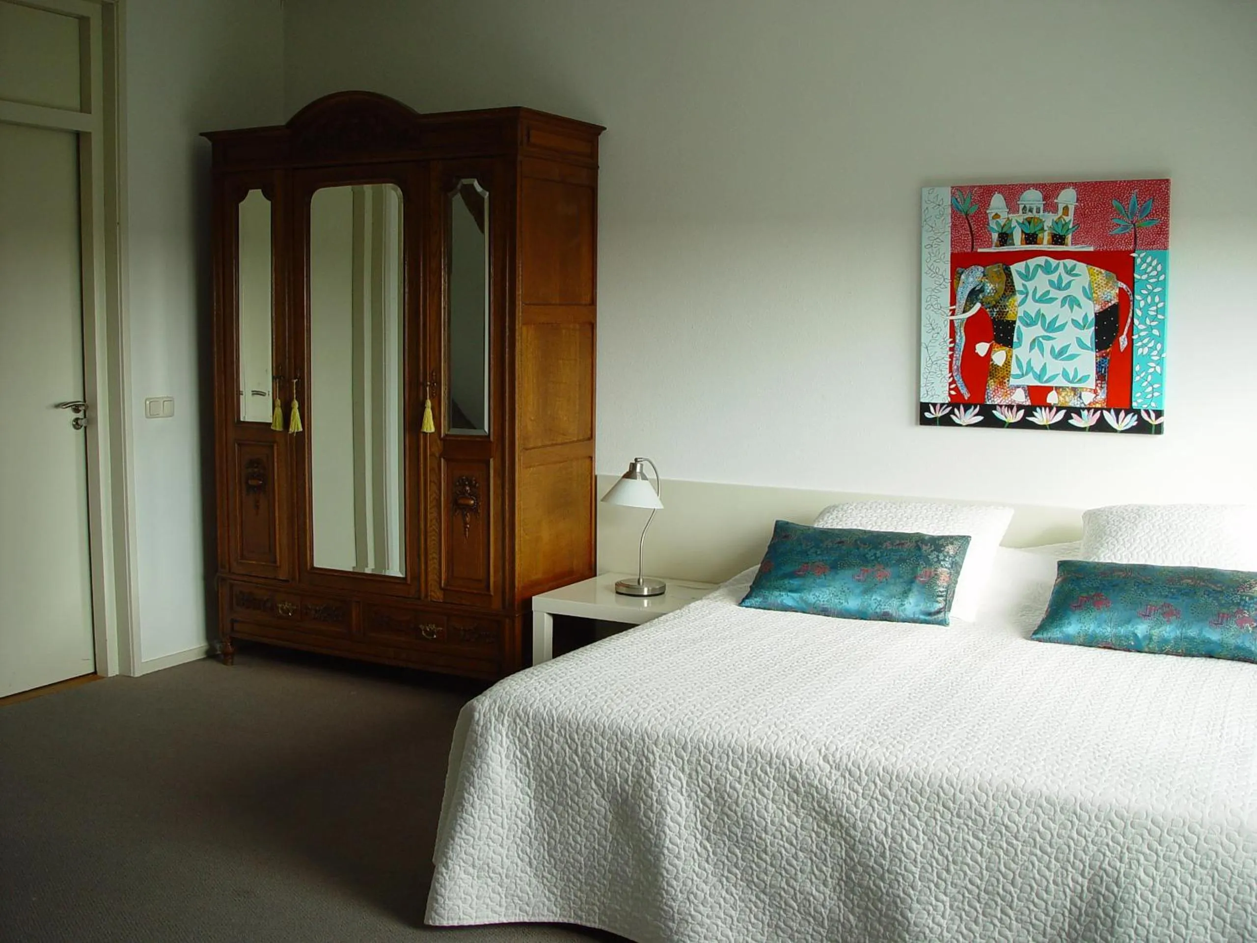 Decorative detail, Bed in Piaam State