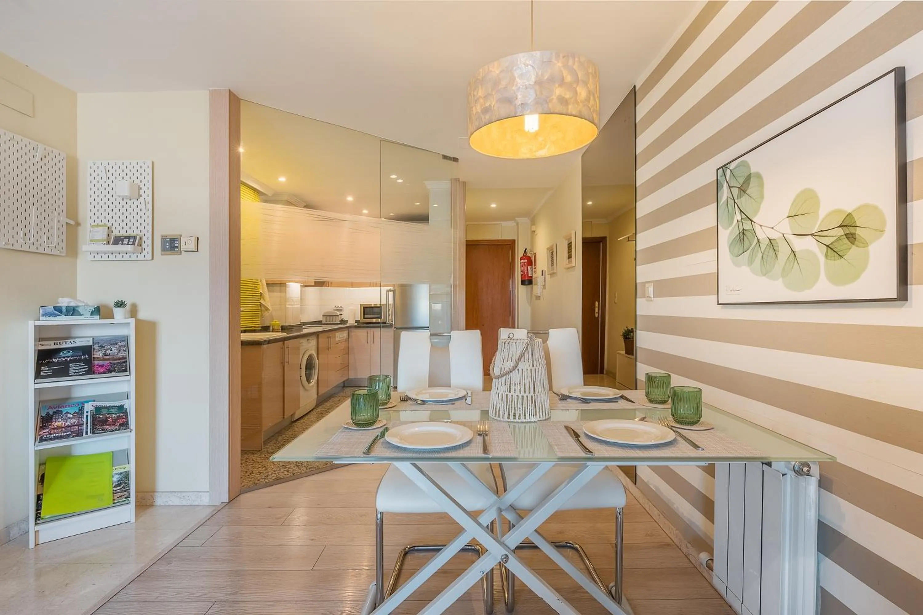 Dining area in Luminoso apartamento a 10 minutos del Centro