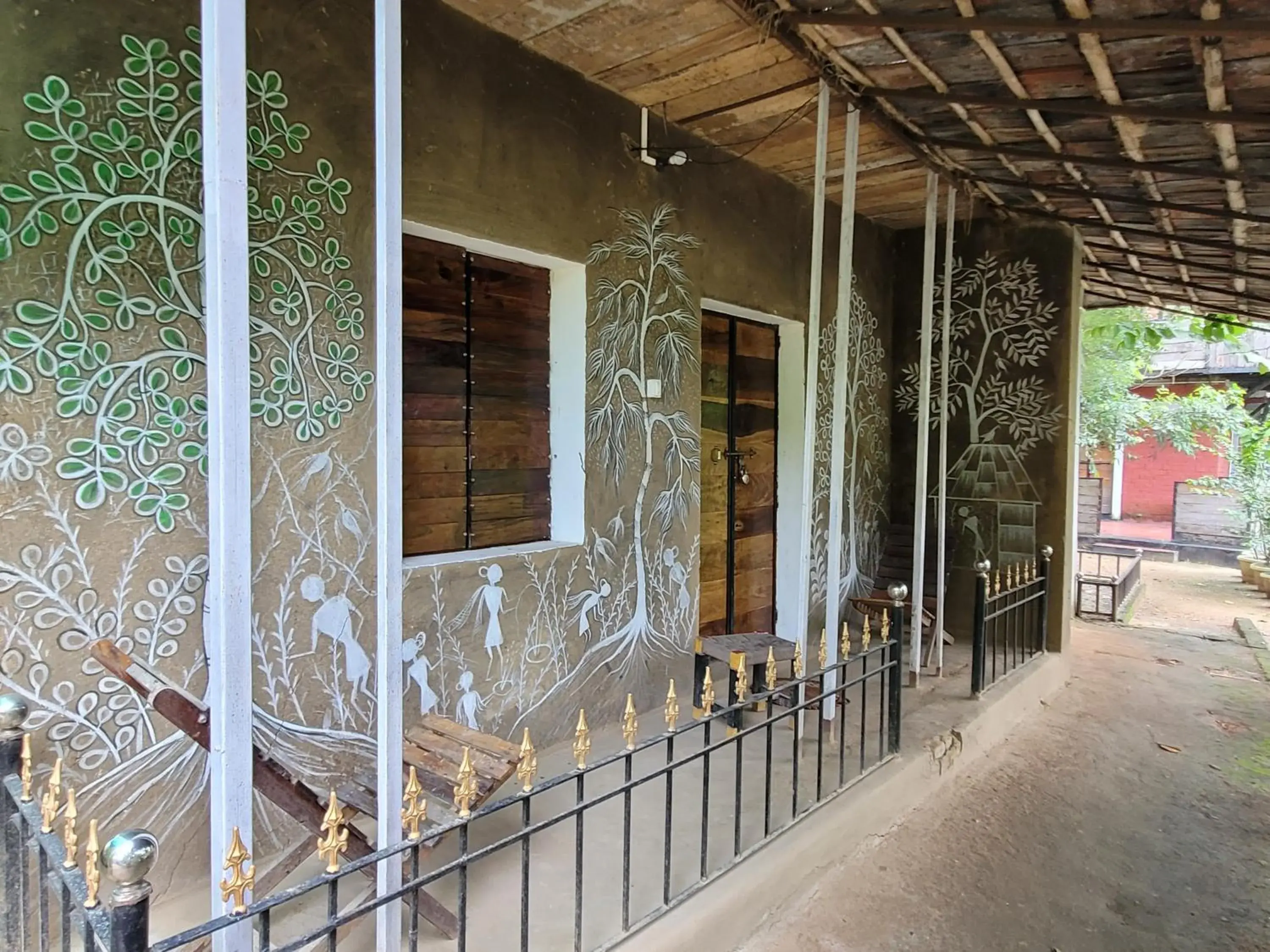 Double Room with Garden View - single occupancy in Panchobon Art Resort Double Room with Garden View - single occupancy in Panchobon Art Resort