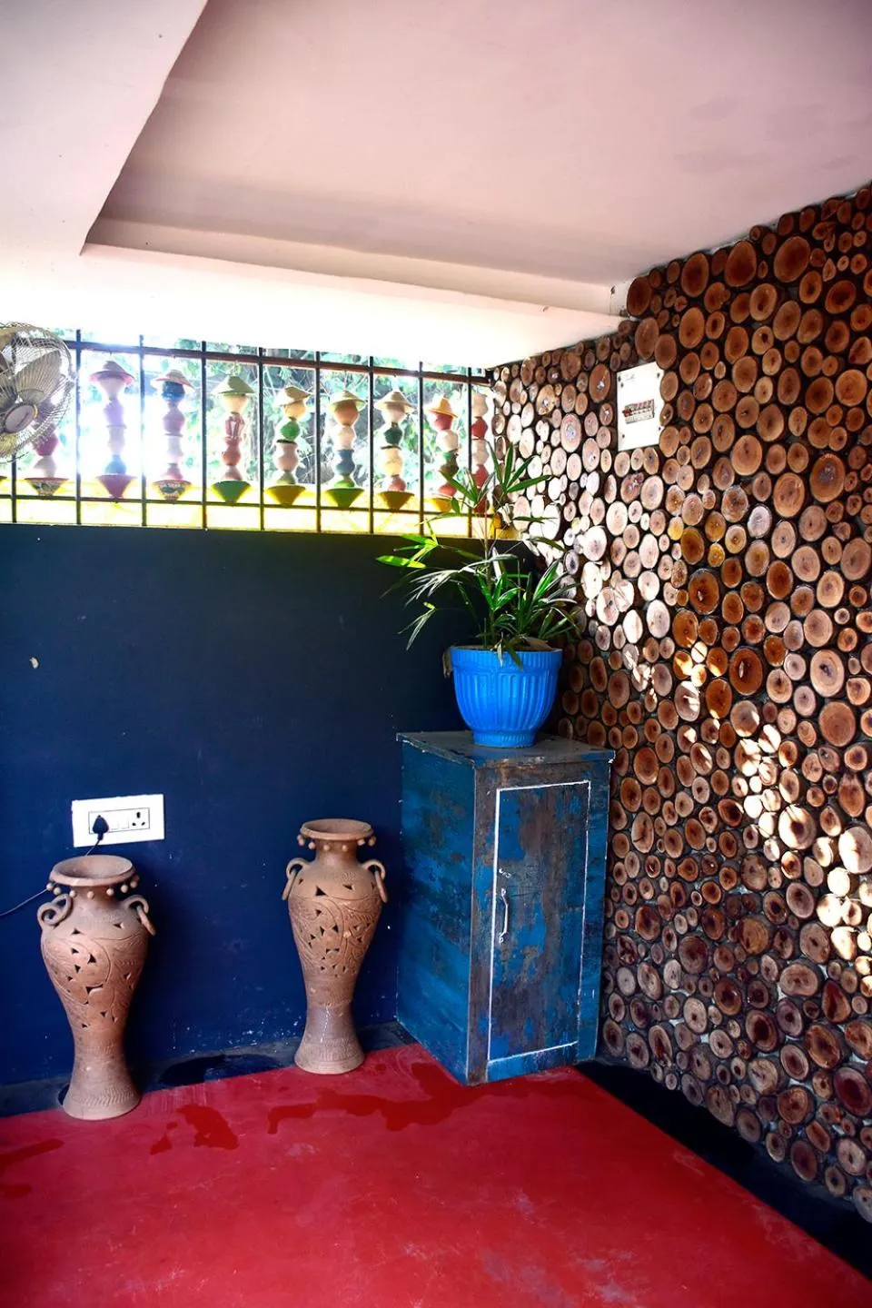 Decorative detail in Panchobon Art Resort