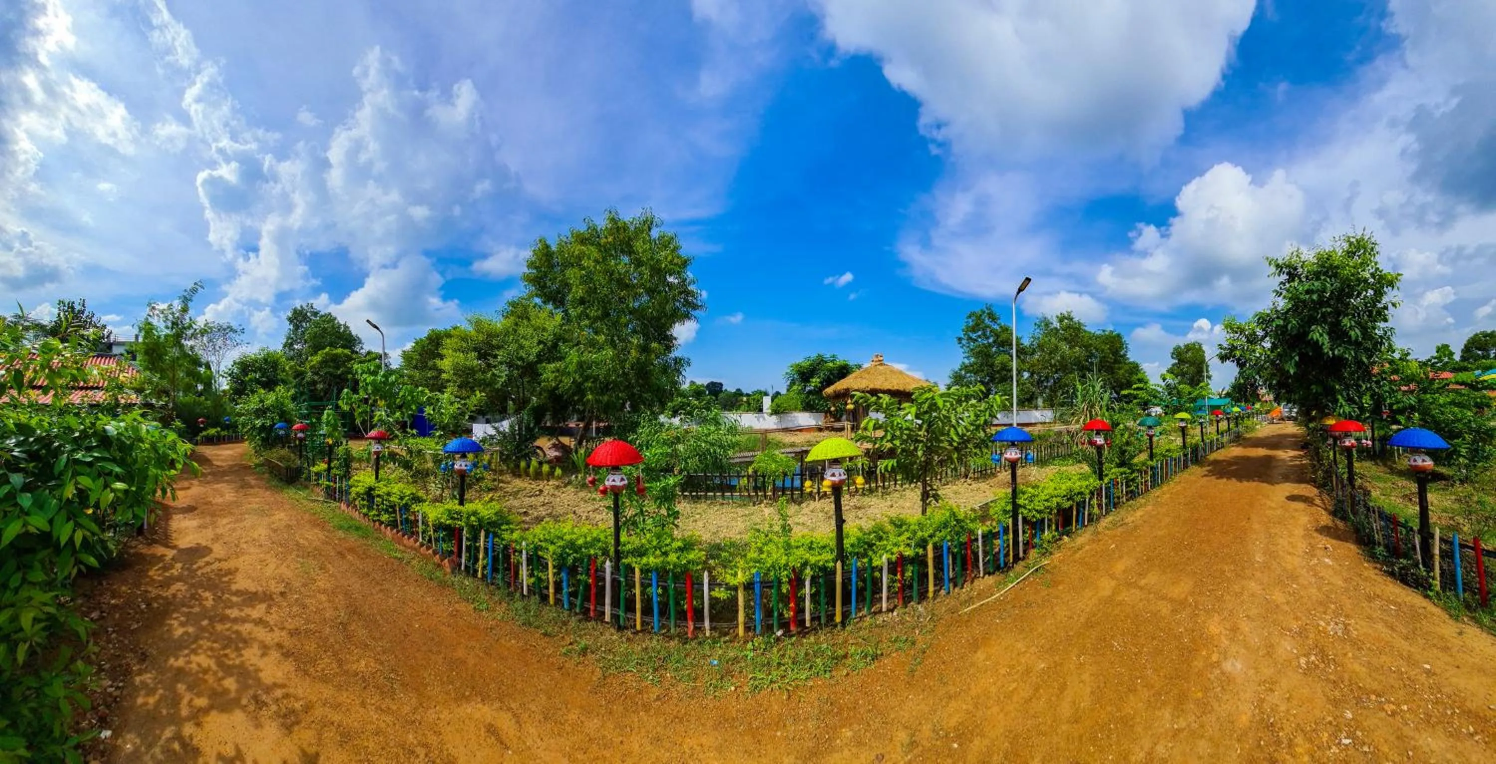 Garden in Panchobon Art Resort
