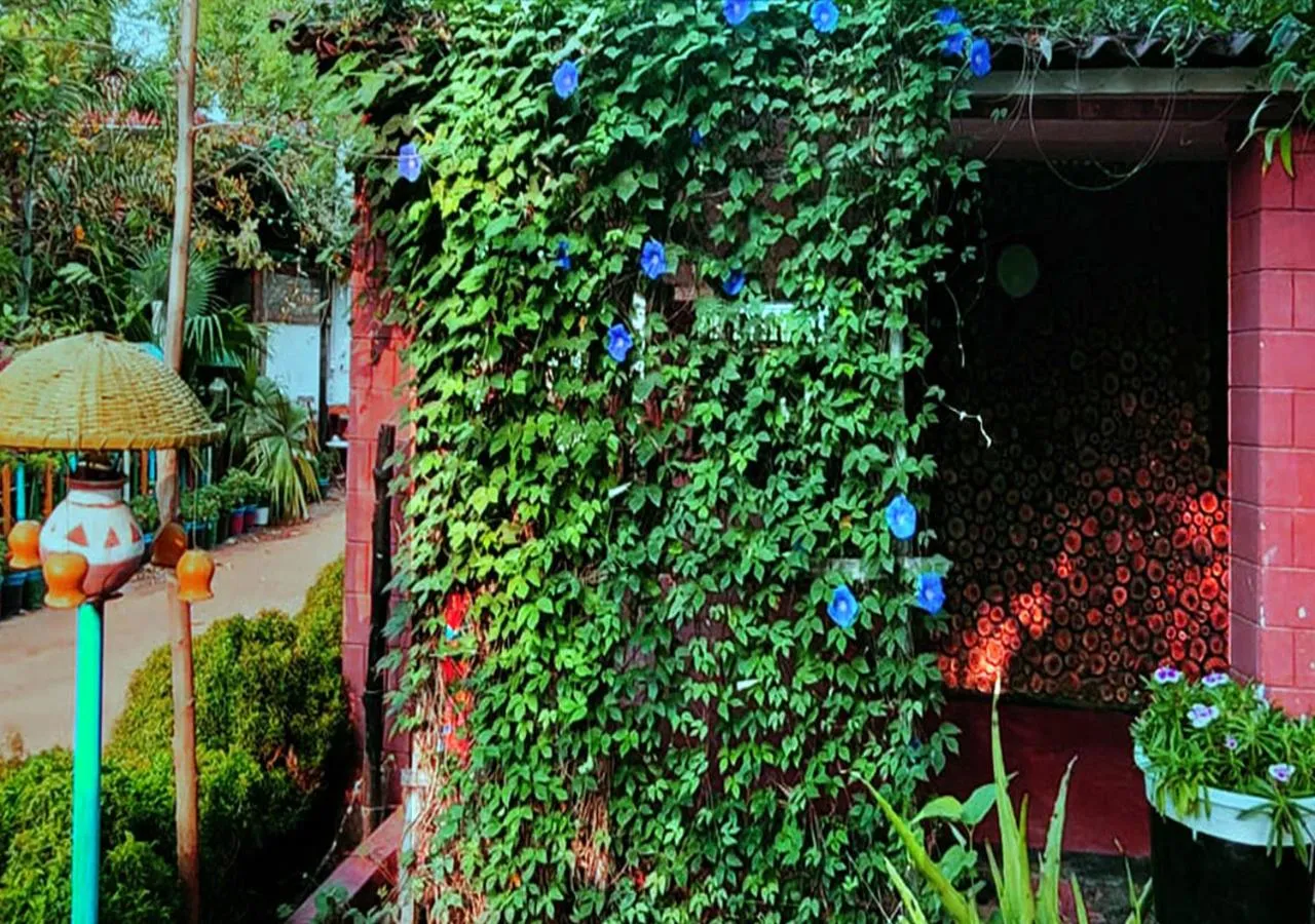 Decorative detail in Panchobon Art Resort