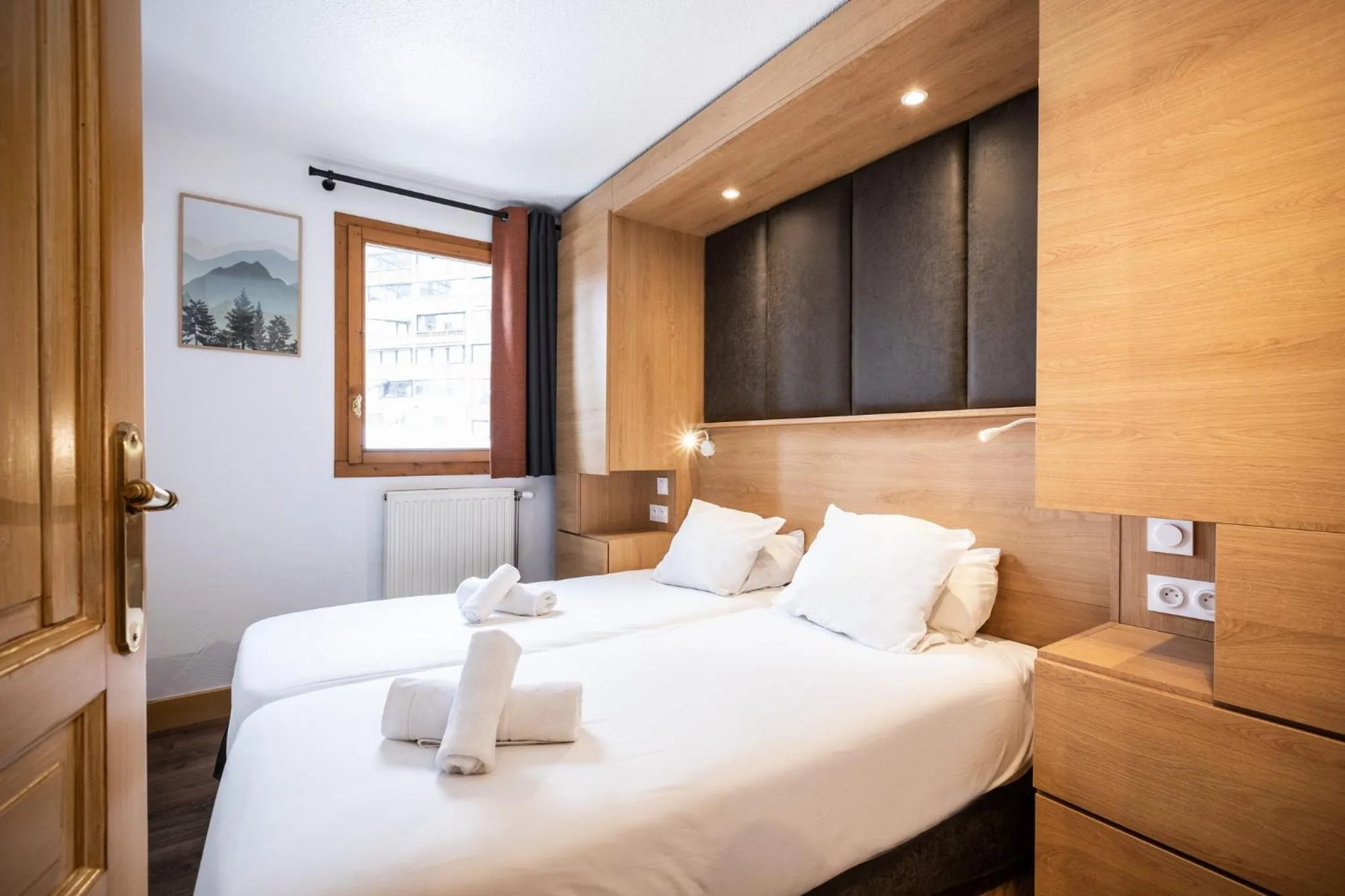 Bedroom, Bed in Résidence Les Balcons de Val Chavière