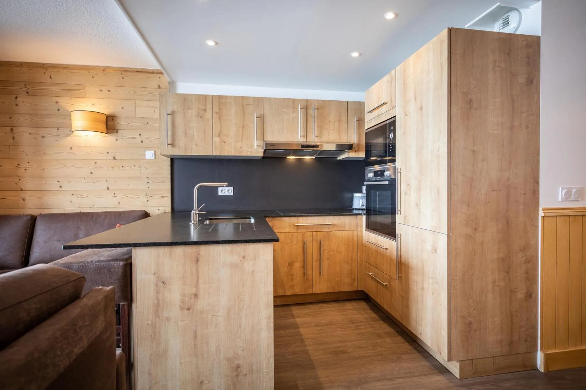 kitchen in Résidence Les Balcons de Val Chavière