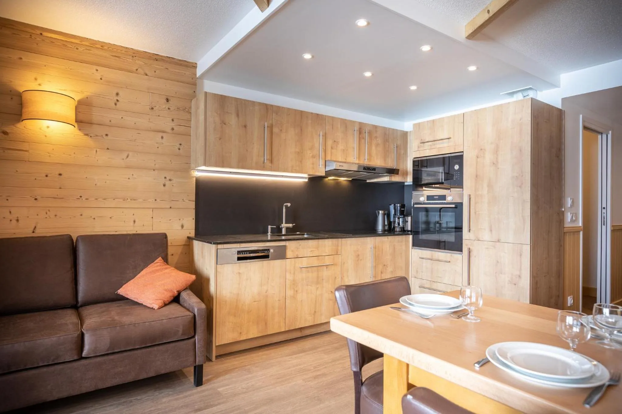 Living room in Résidence Les Balcons de Val Chavière