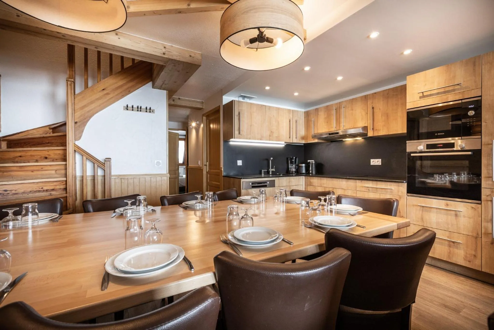 kitchen in Résidence Les Balcons de Val Chavière
