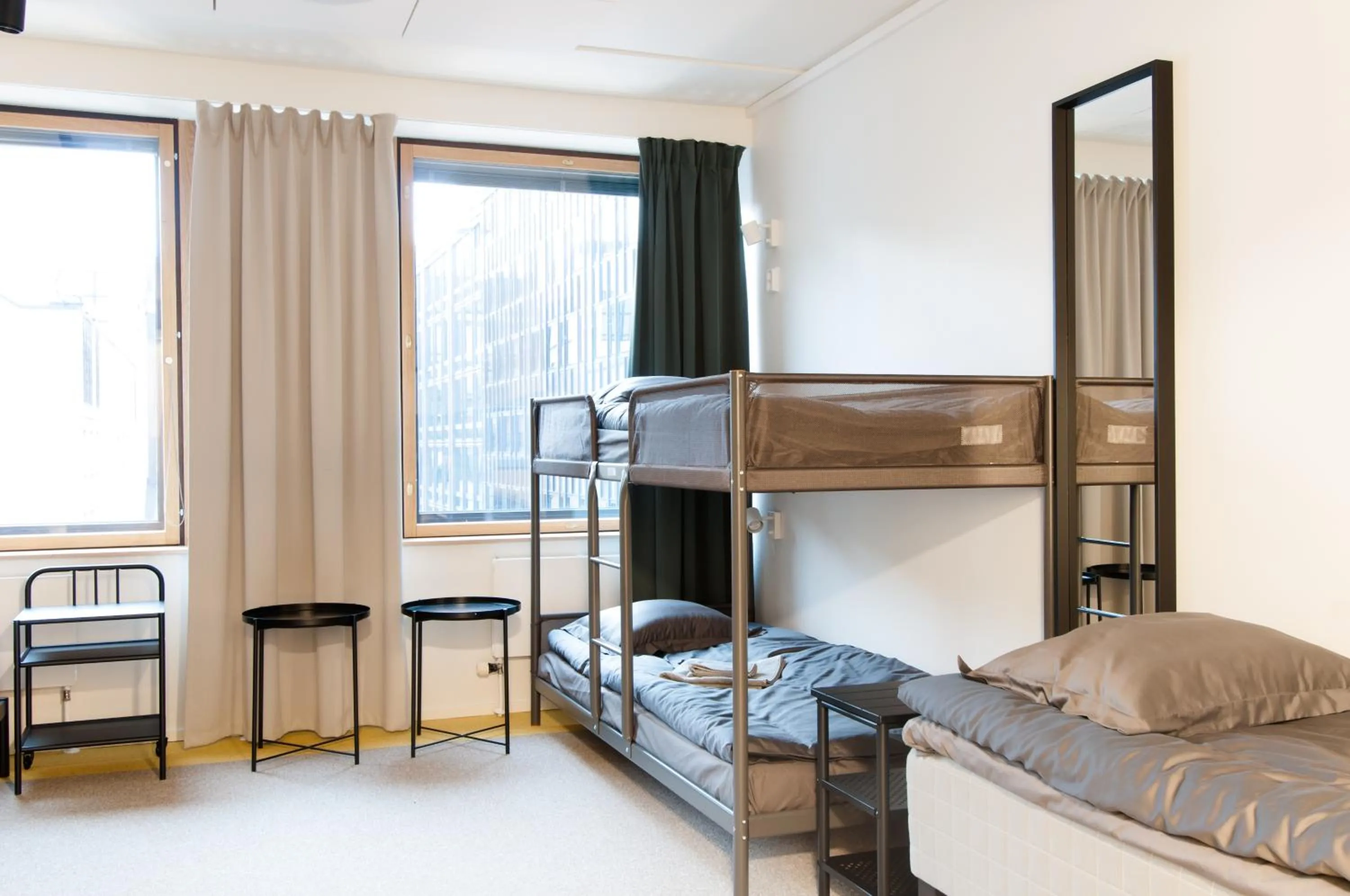 bunk bed, Bed in Aikatalo Hostel Helsinki