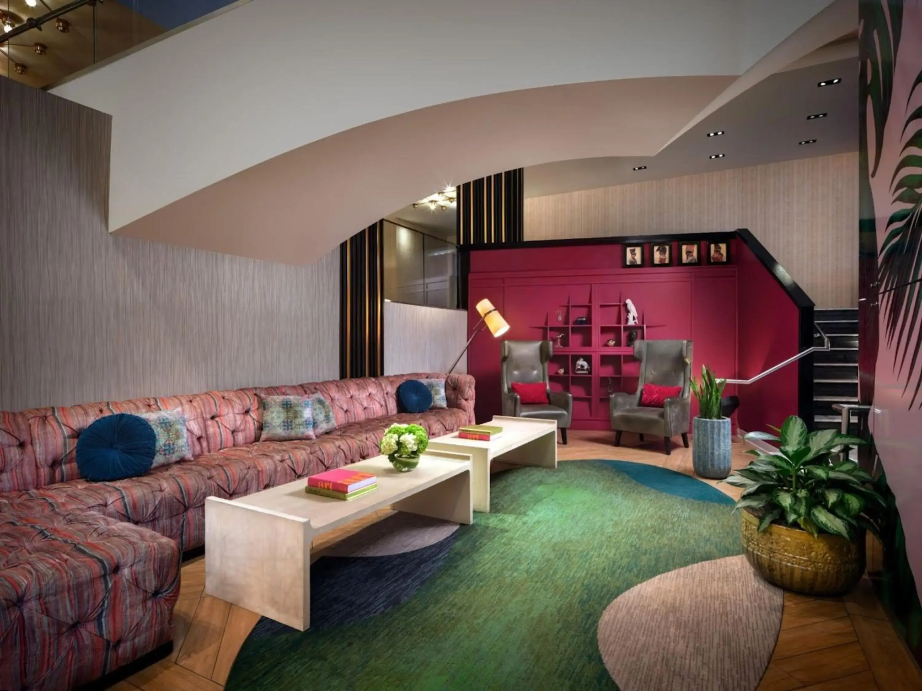 Lobby or reception in The Starling Atlanta Midtown, Curio Collection by Hilton Lobby or reception in The Starling Atlanta Midtown, Curio Collection by Hilton