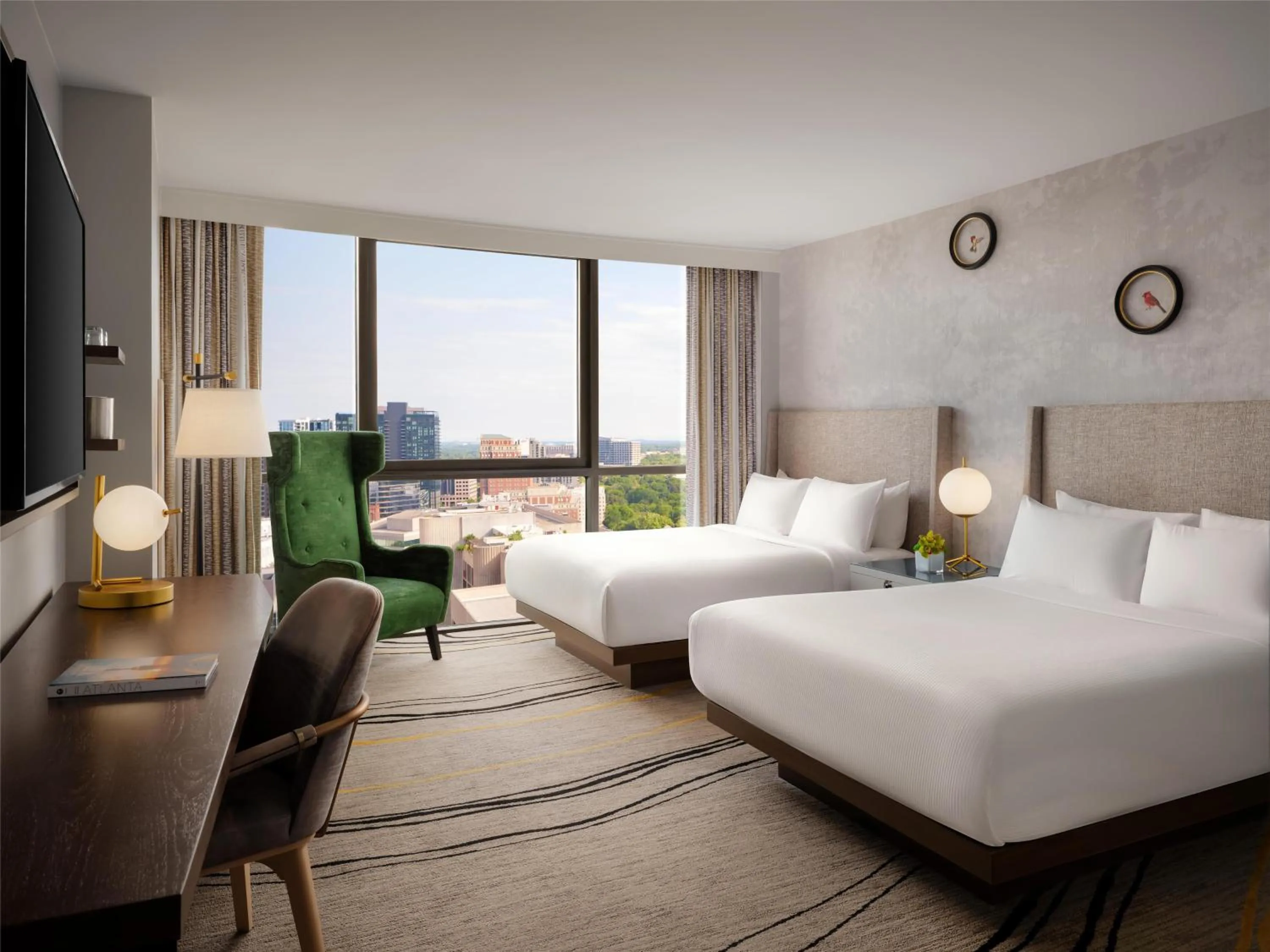 Bed in The Starling Atlanta Midtown, Curio Collection by Hilton