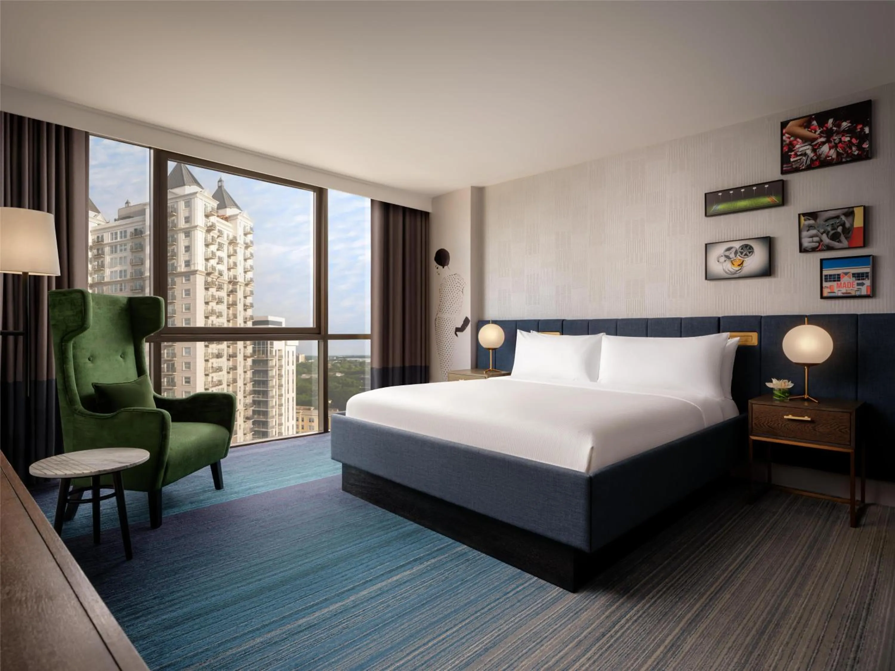 Bed in The Starling Atlanta Midtown, Curio Collection by Hilton