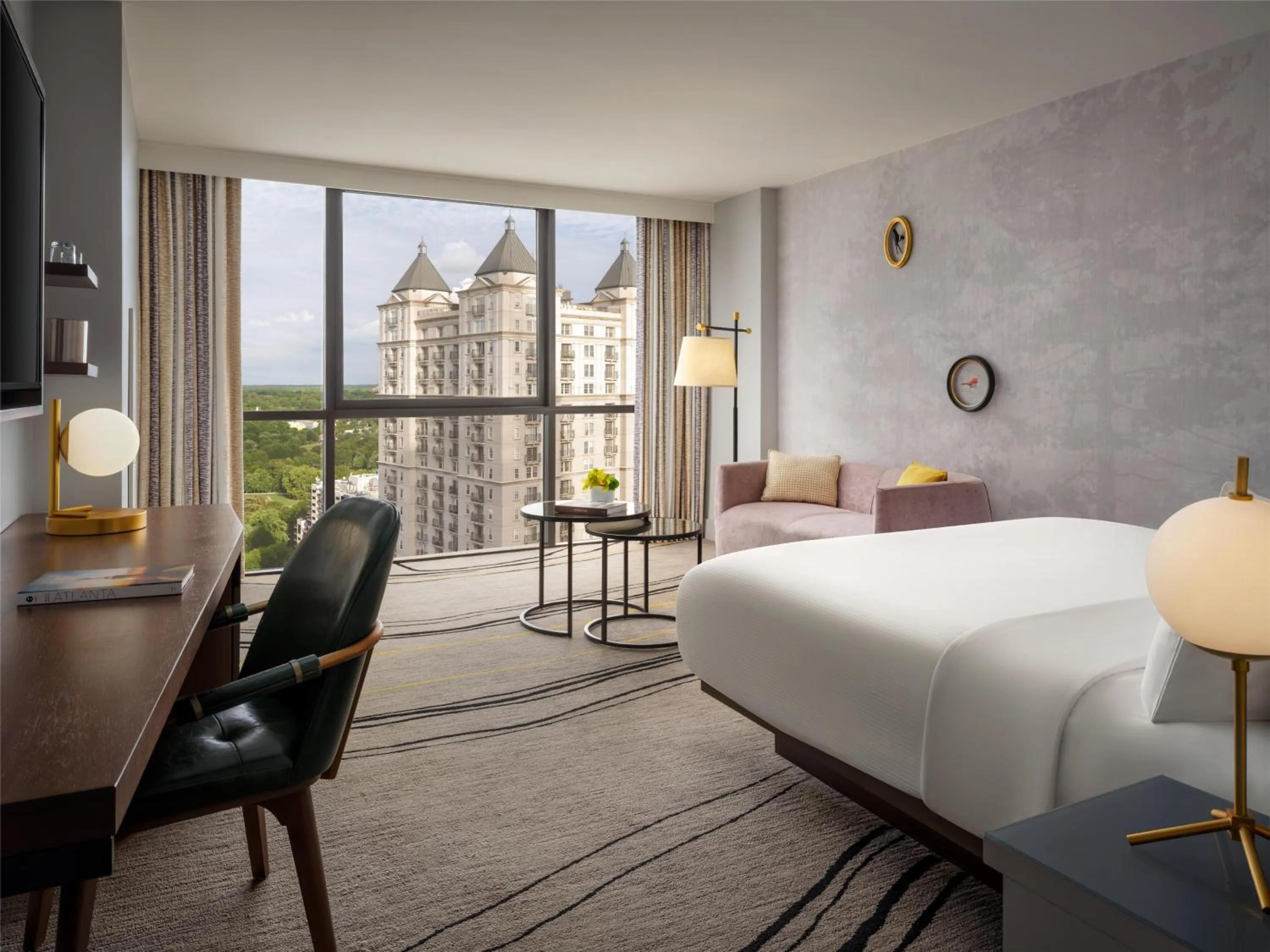 Bed in The Starling Atlanta Midtown, Curio Collection by Hilton