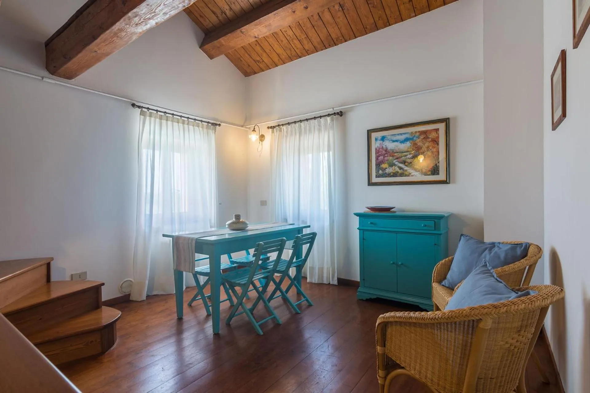 Living room in Casa Rossa