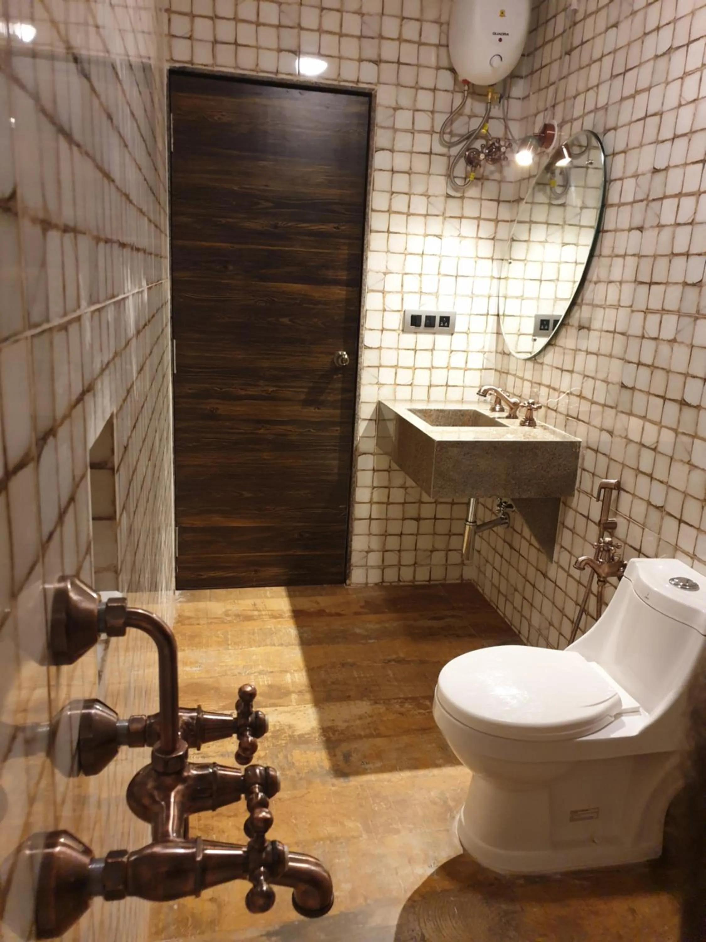 Bathroom in Celebrations - Vagator - Goa