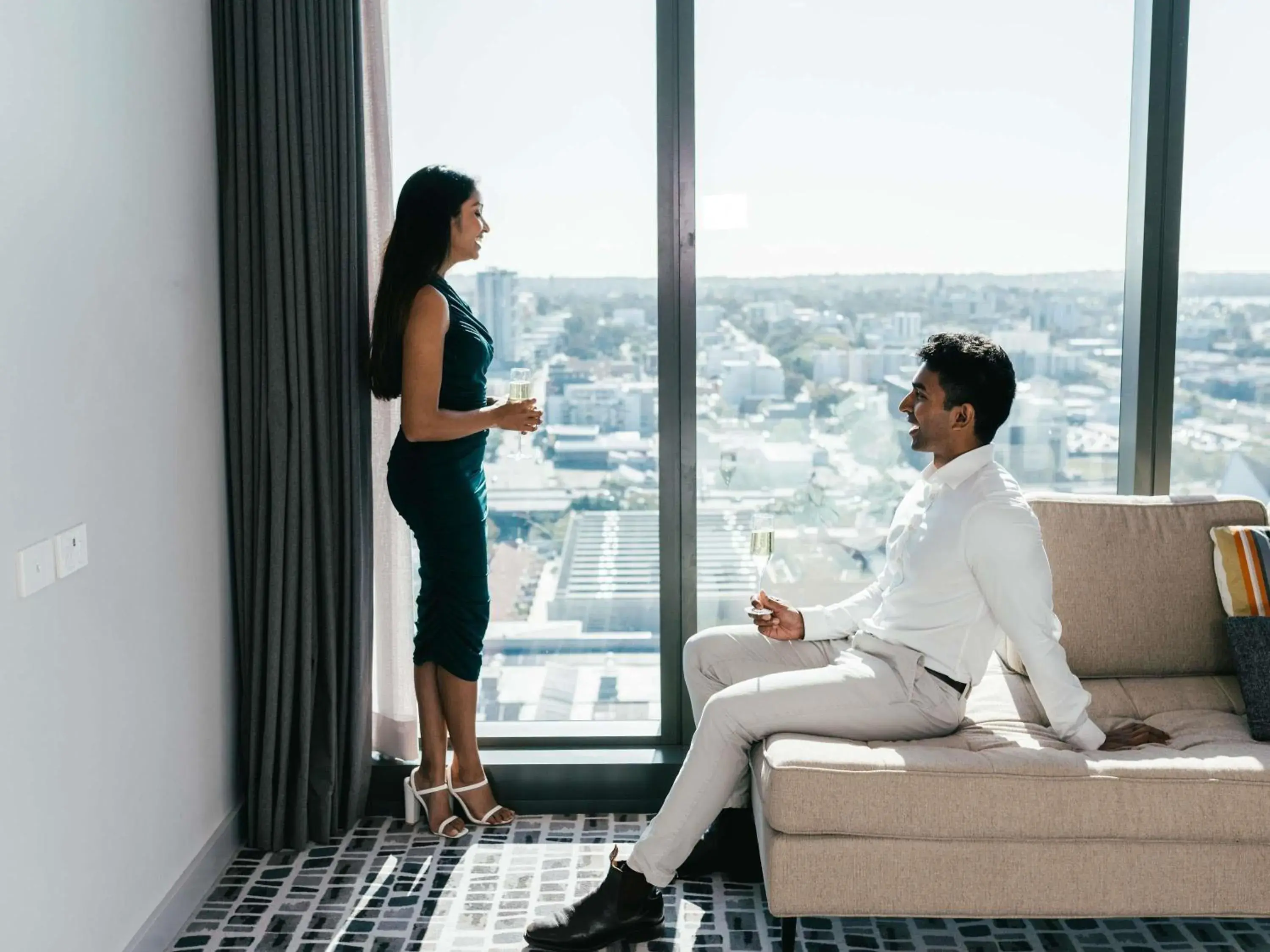 Bedroom in Novotel Perth Murray Street Bedroom in Novotel Perth Murray Street