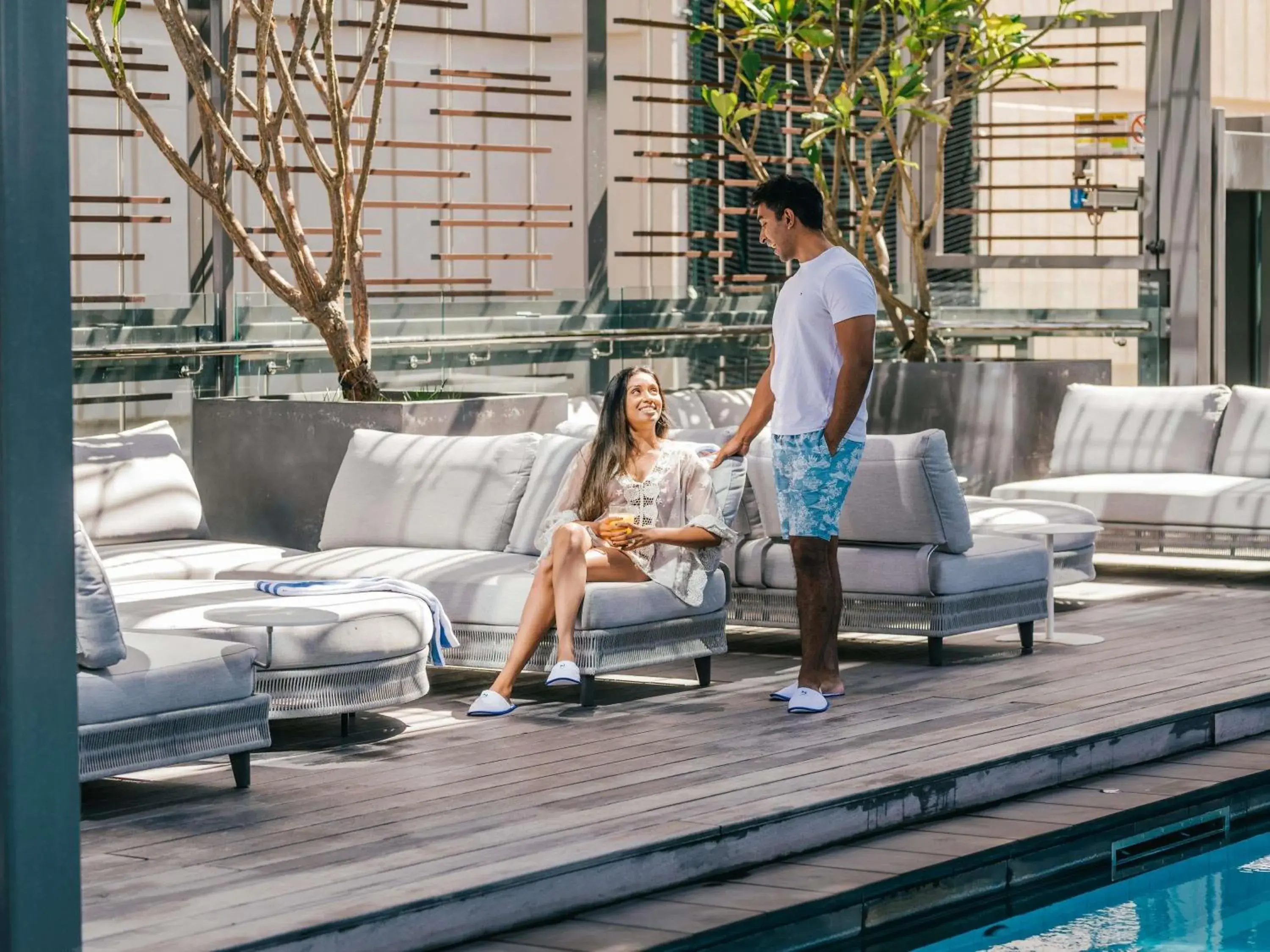 Pool view in Novotel Perth Murray Street Pool view in Novotel Perth Murray Street