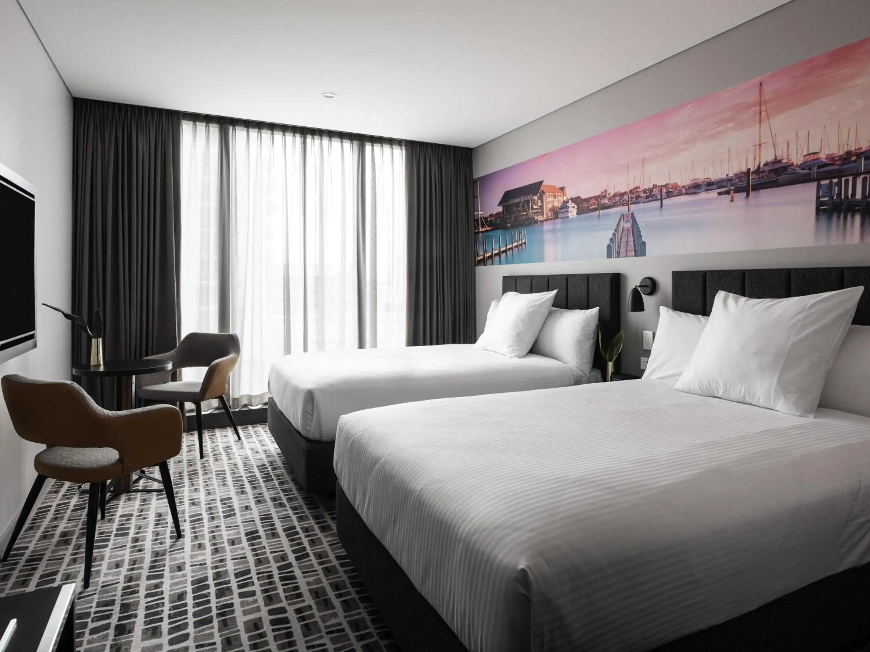 Standard Double Room with Two Double Beds in Novotel Perth Murray Street Standard Double Room with Two Double Beds in Novotel Perth Murray Street