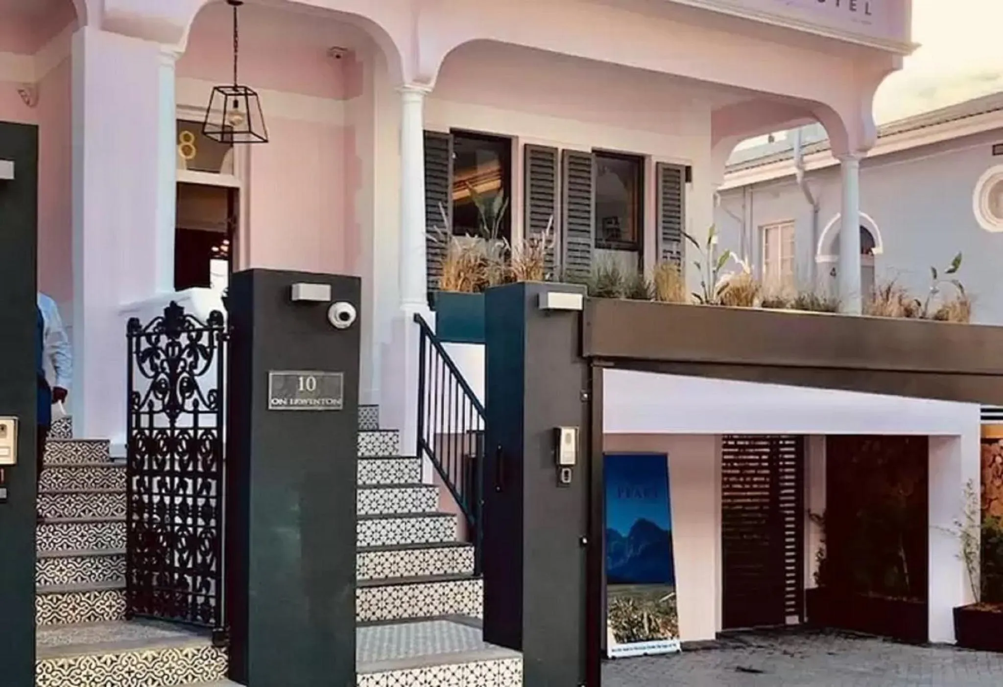 Facade/entrance in Pineapple House Boutique Hotel