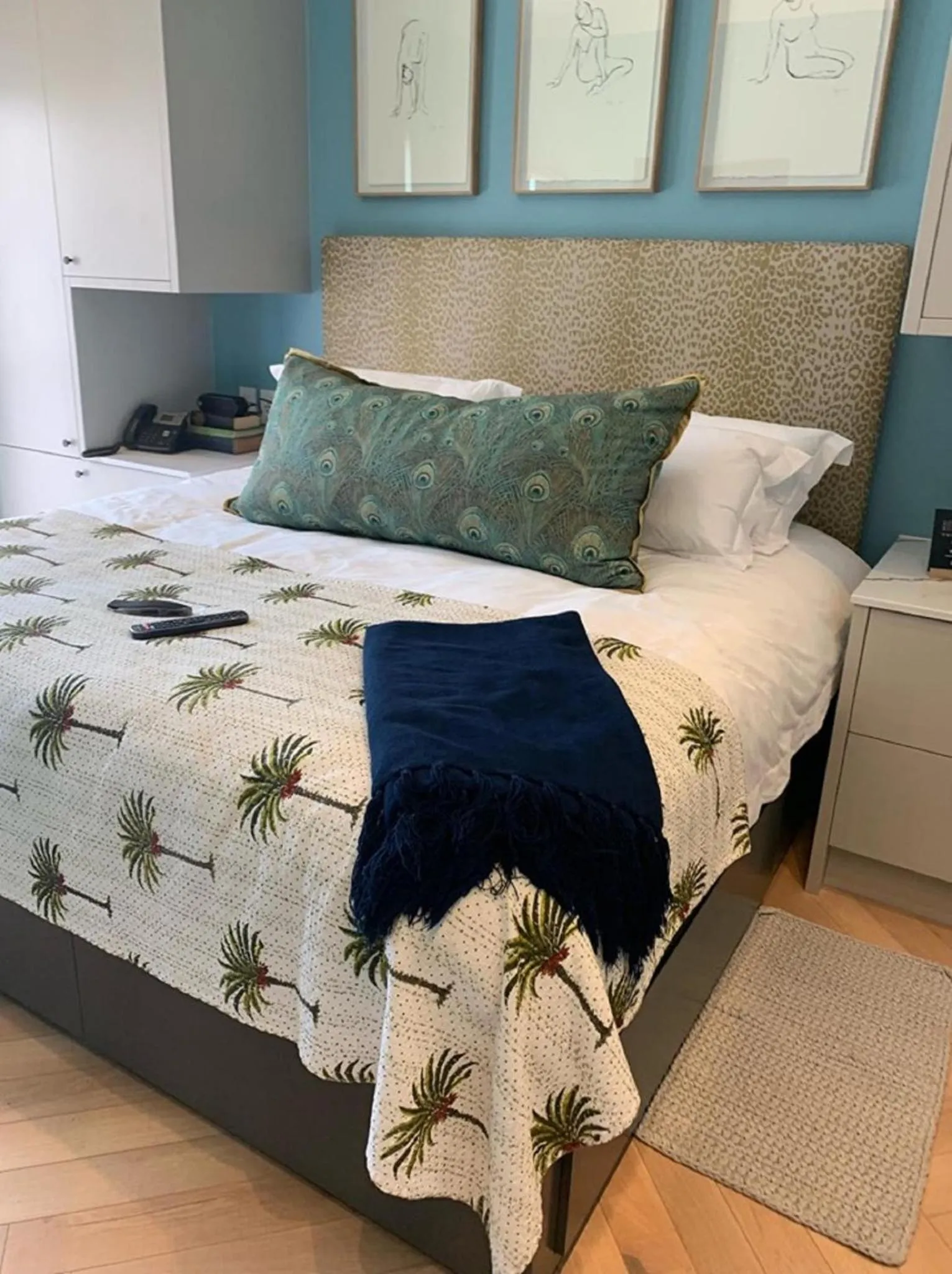 Bed in Pineapple House Boutique Hotel